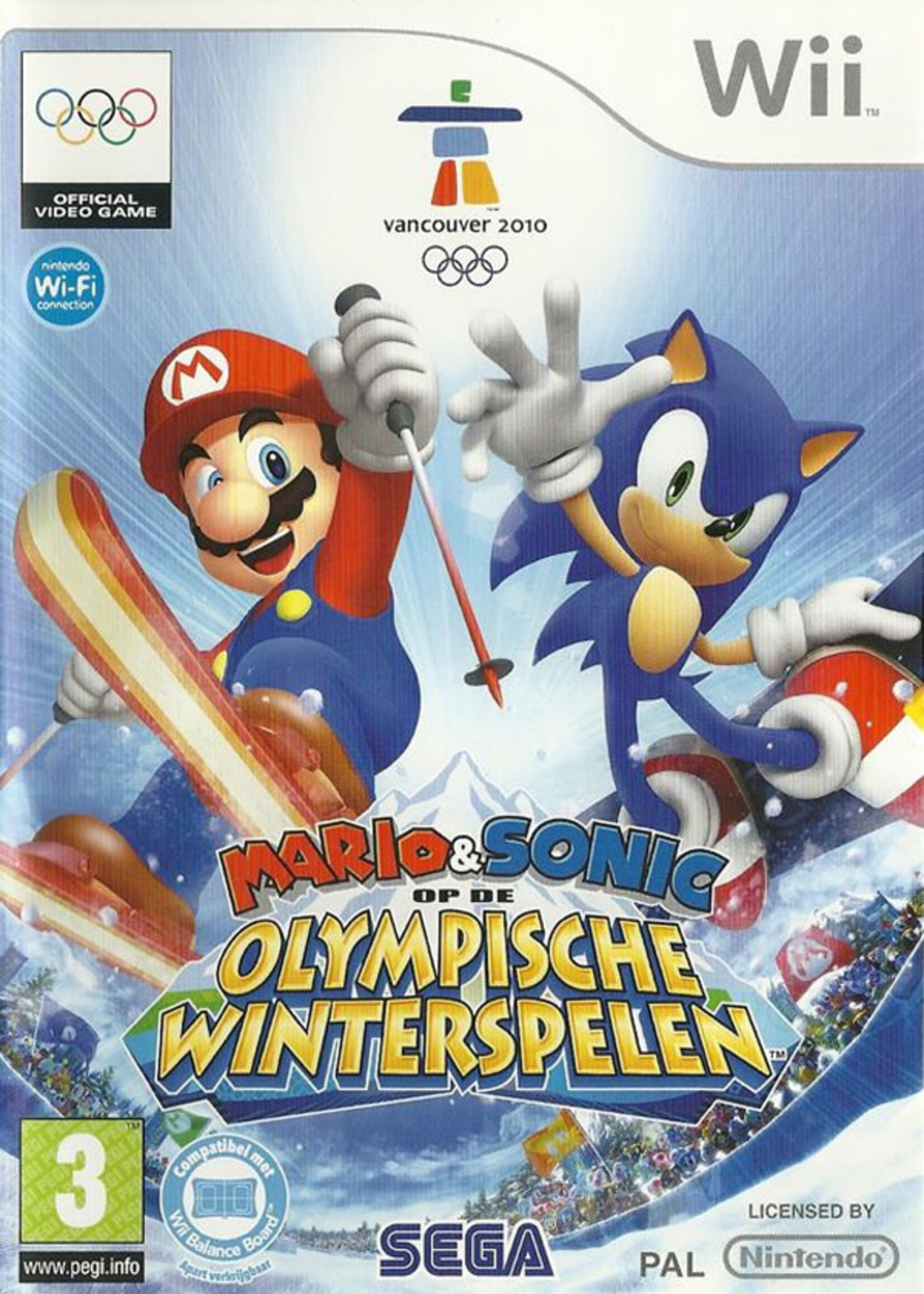 Mario & Sonic Op De Olympische Winterspelen Wii