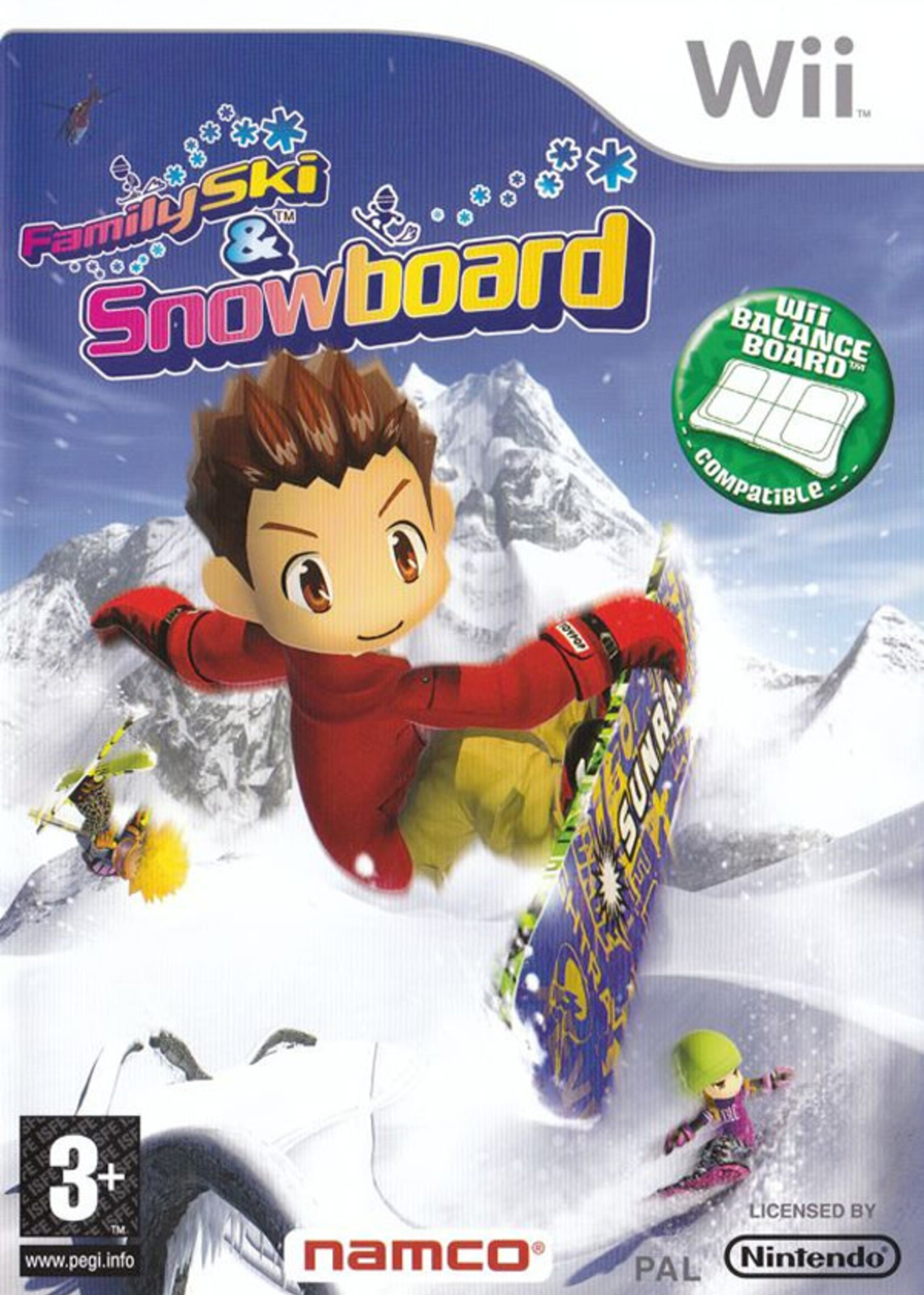 Family Ski & Snowboard Wii