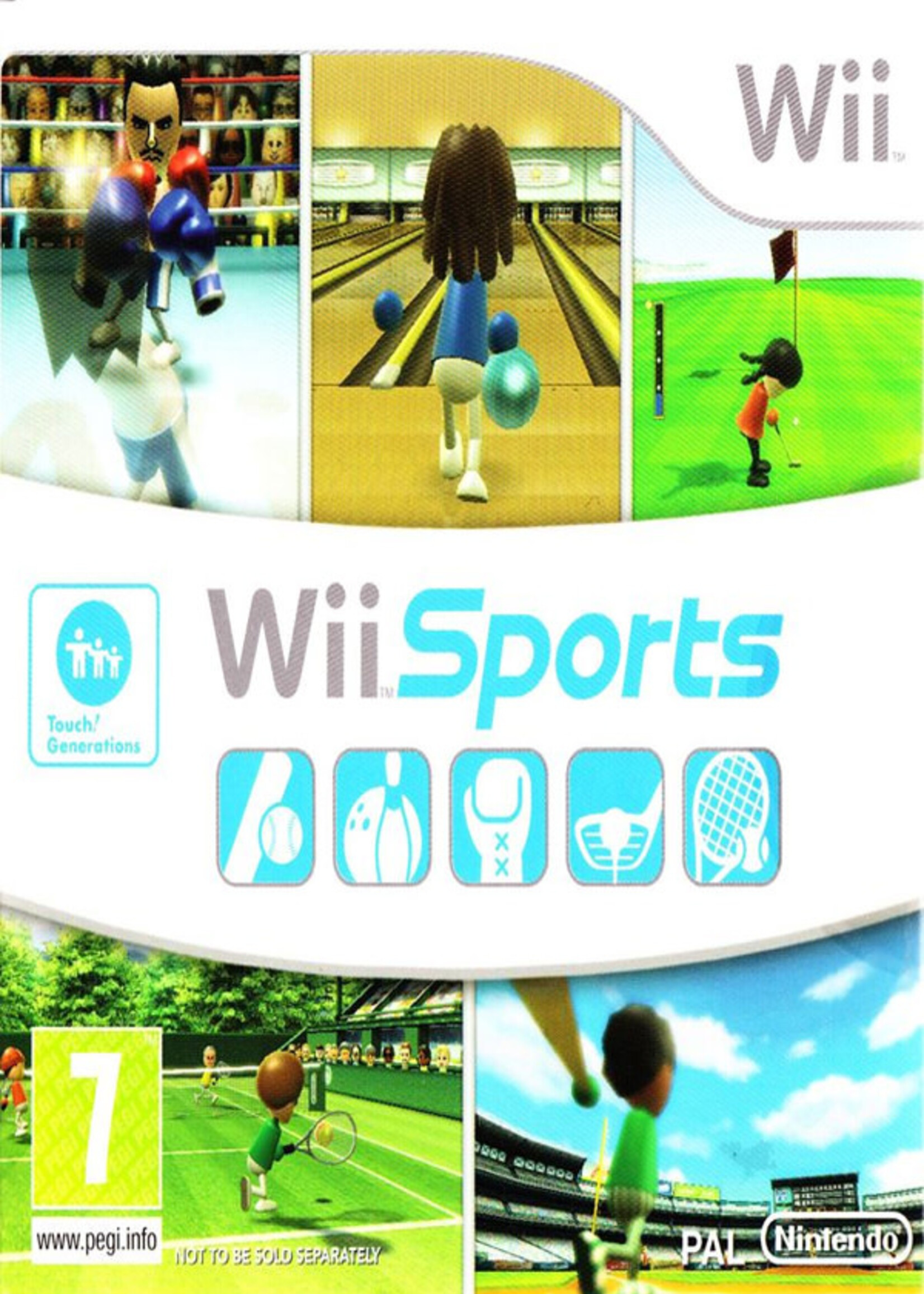 Wii Sports Resort Kartonnen Hoes Wii
