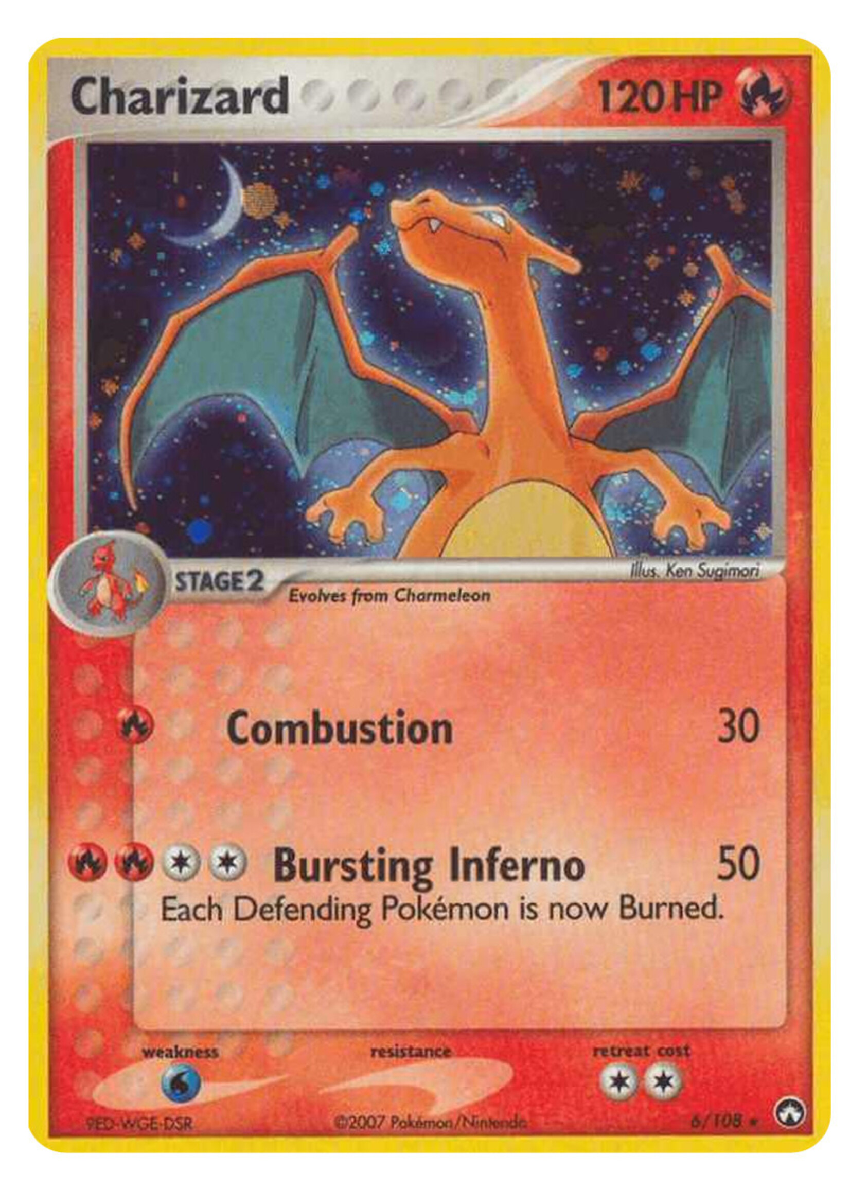 Charizard 6 (PK): light played