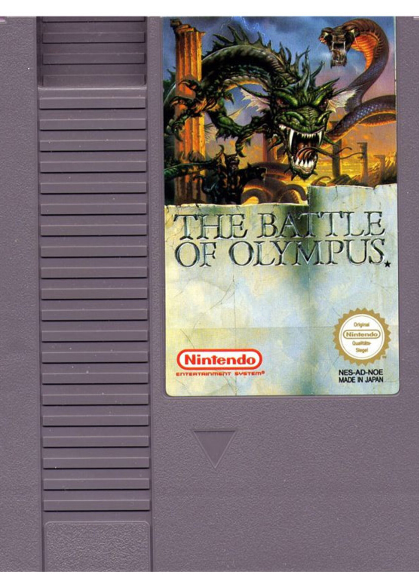 The Battle of Olympus NES