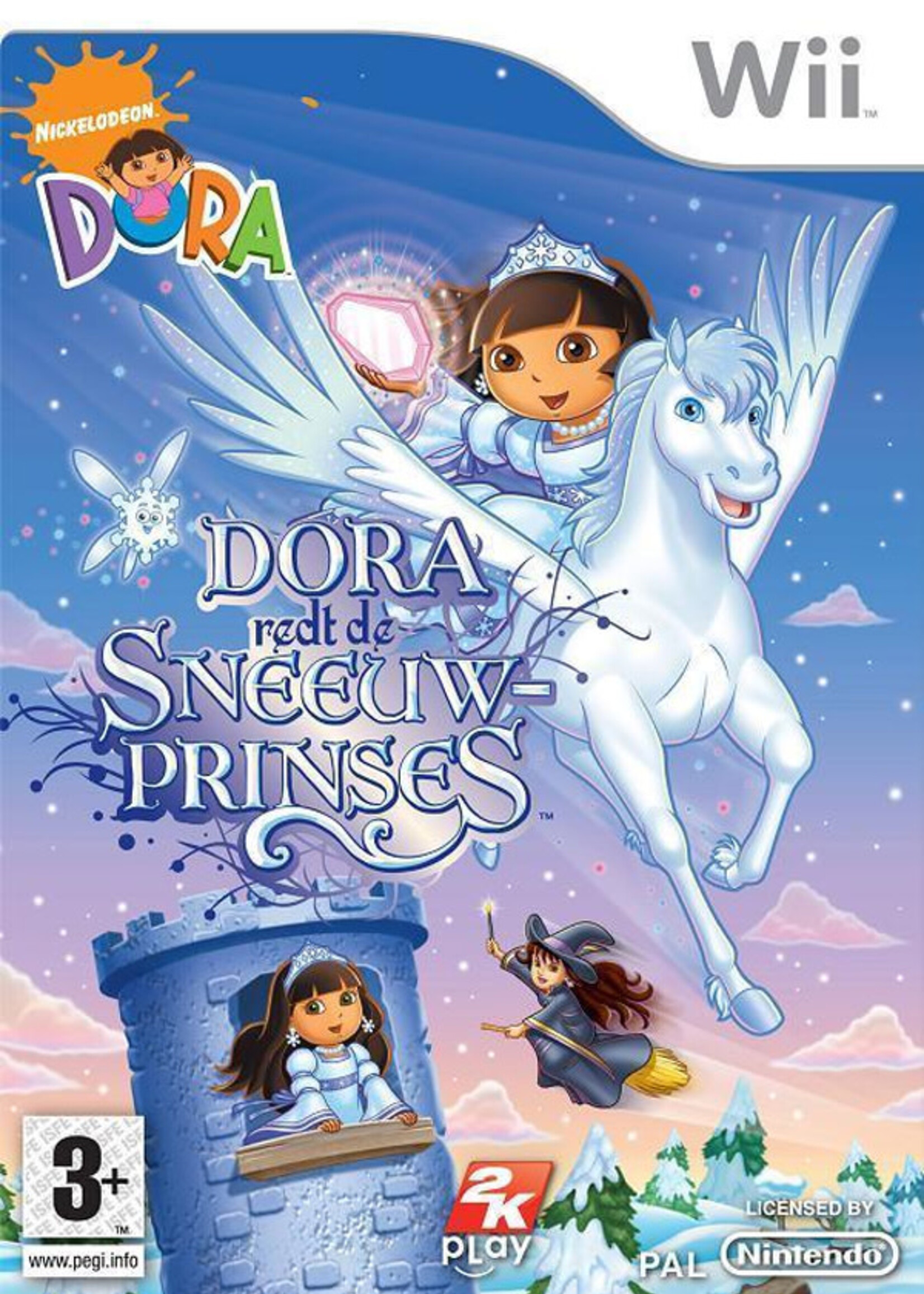 Dora Redt De Sneeuwprinses Wii