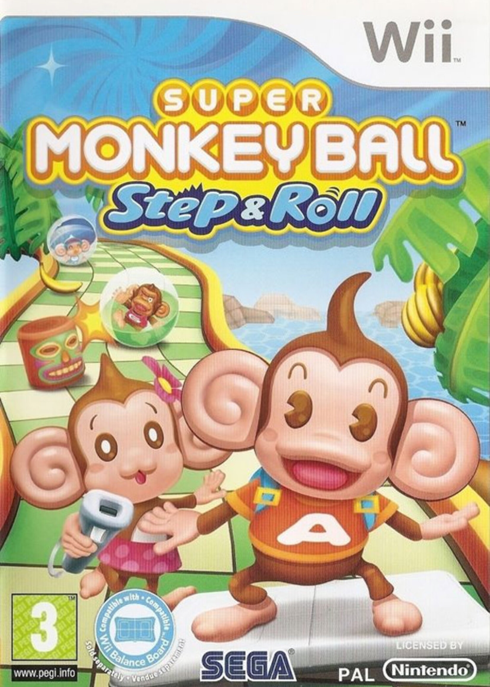 Super Monkey Ball Step & Roll Wii