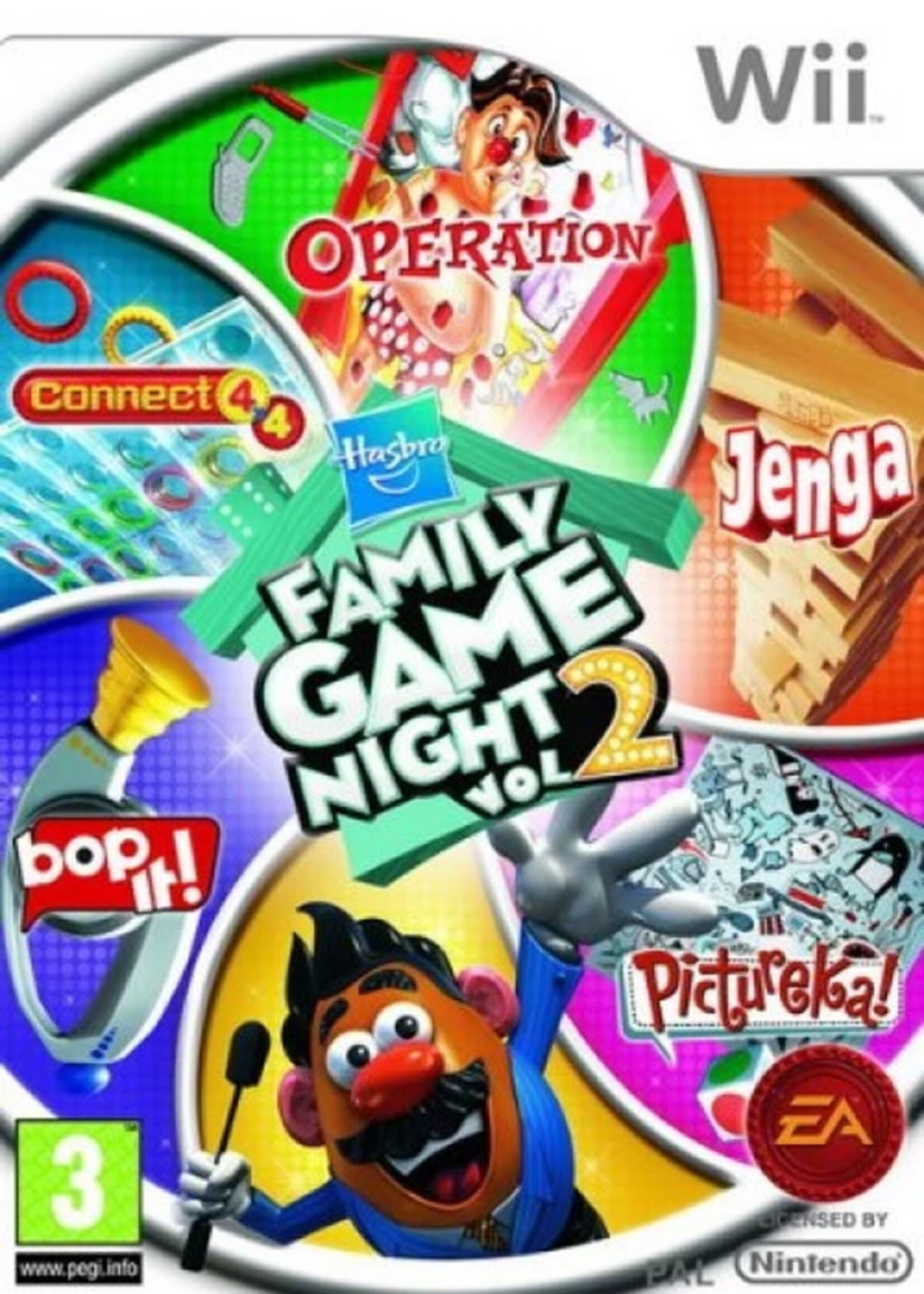 Hasbro Famillie Spellen Avond 2 Wii