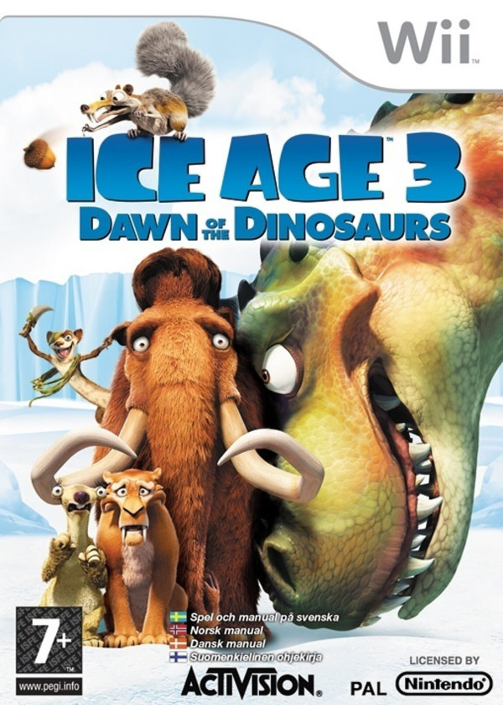 Ice Age 3 Dawn Of The Dinosaurs Wii