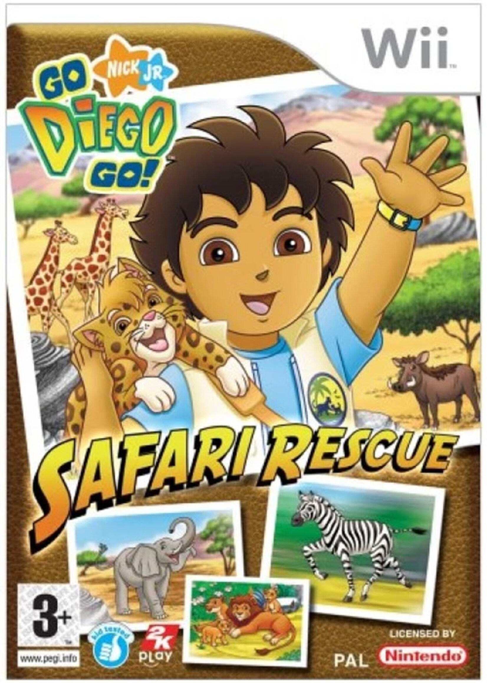 Go Diego Go Safari Avontuur Wii