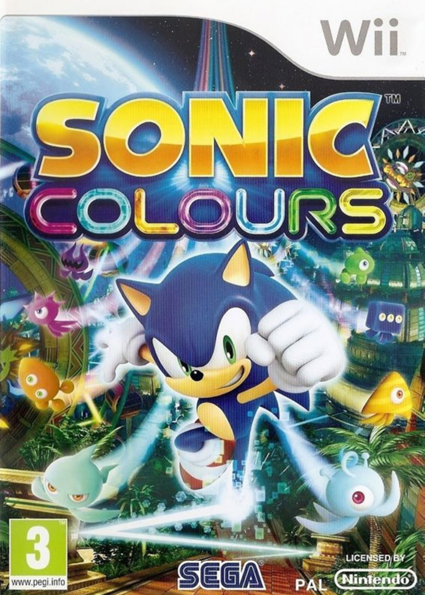 Sonic Colours Wii