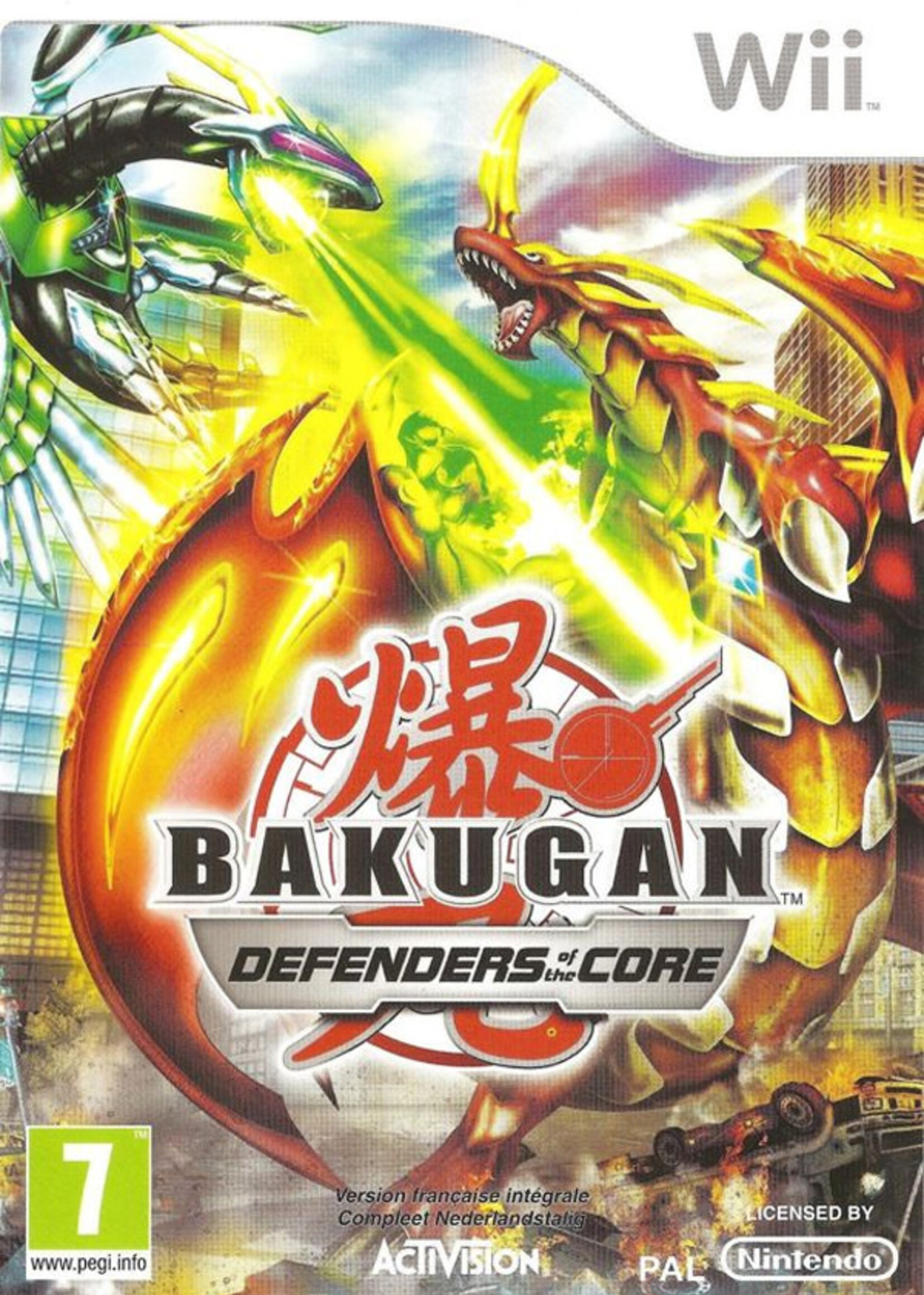 Bakugan Defenders Of The Core Wii