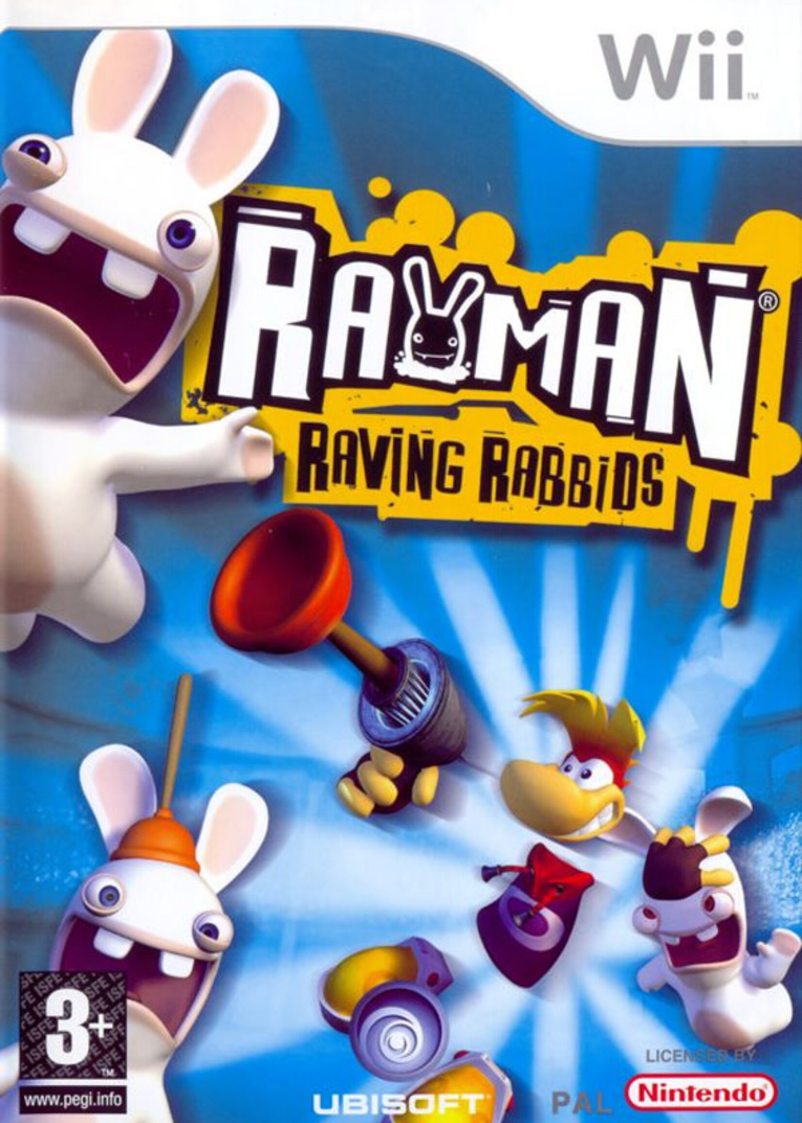 Rayman Raving Rabbids Wii