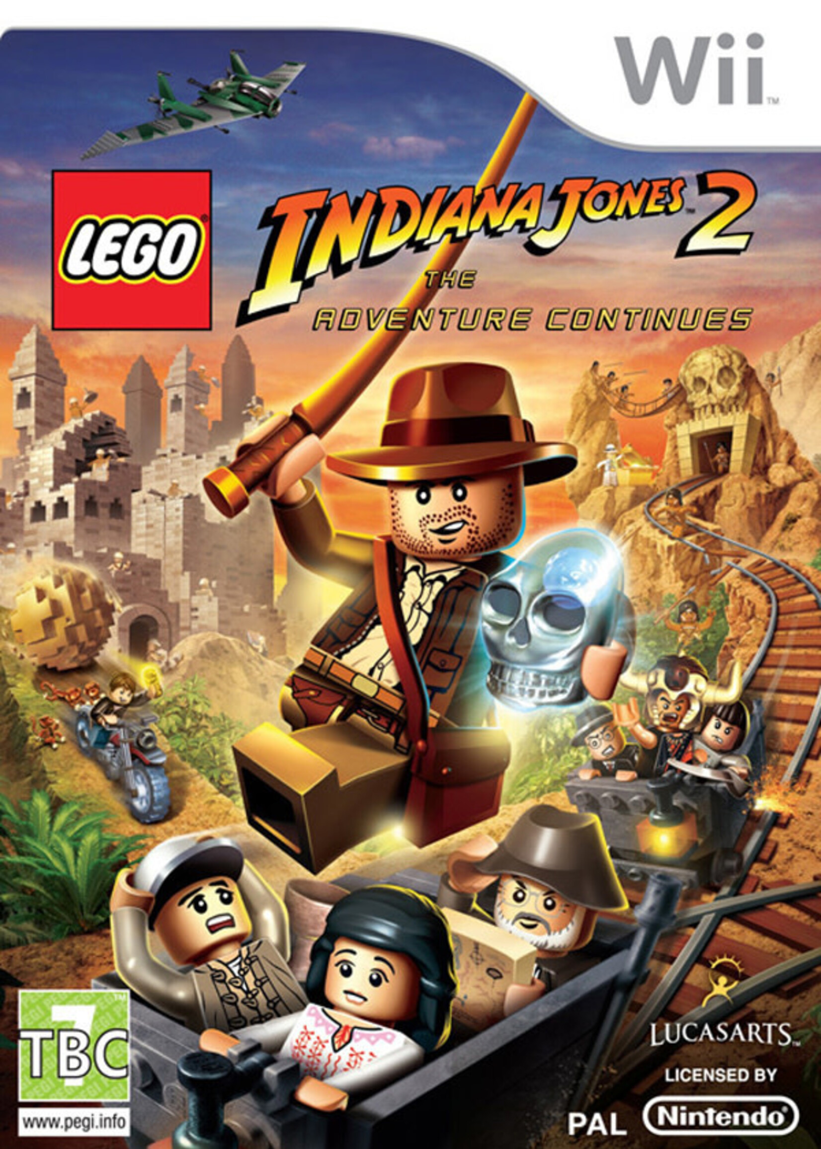 Lego Indiana Jones 2 The Adventure Continues Wii