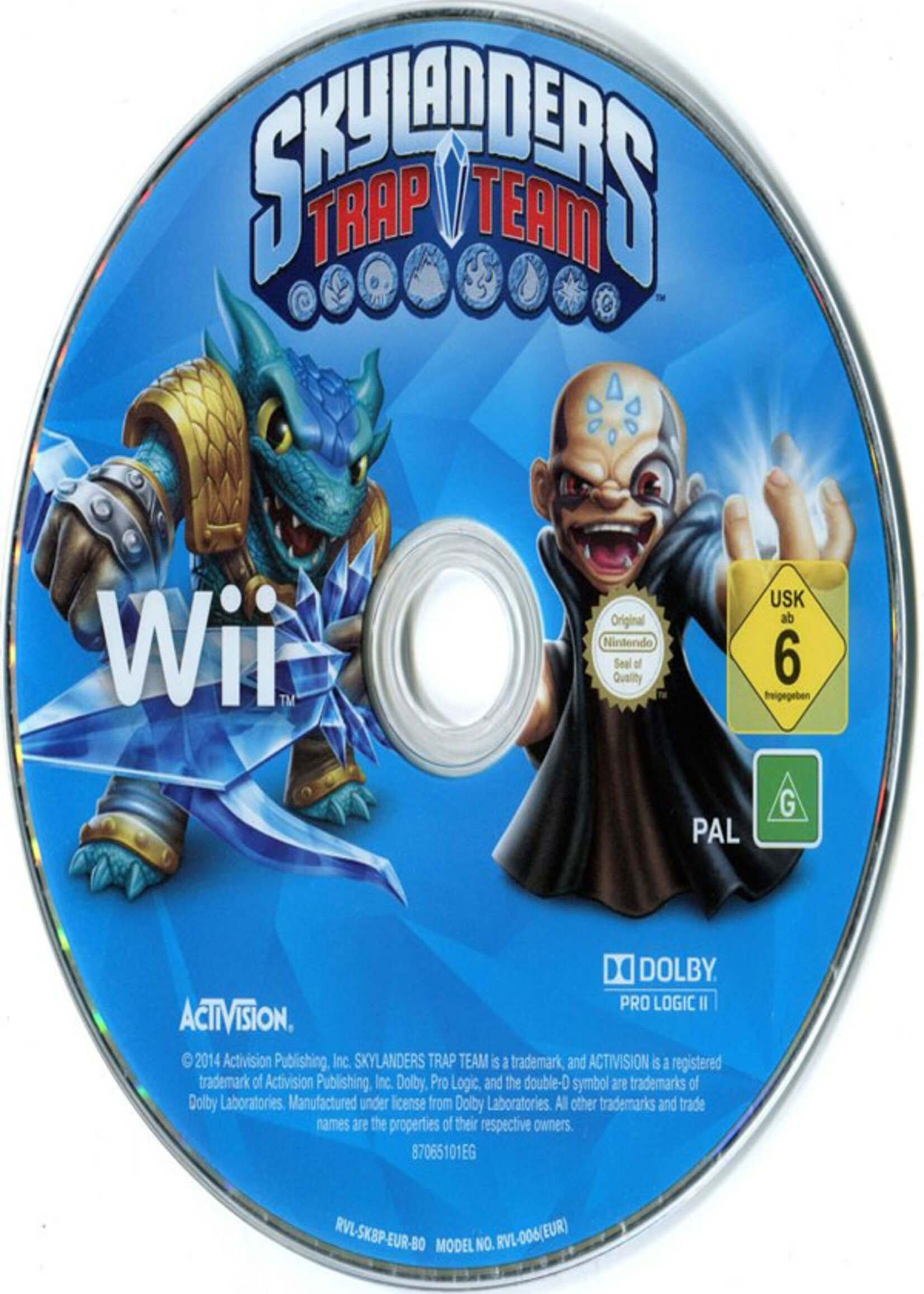 Skylanders Trap Team Wii (Disk)