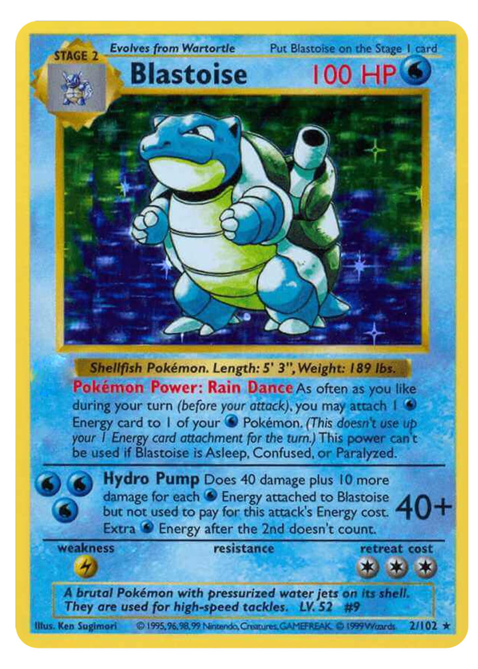 Blastoise 2 (BS): played
