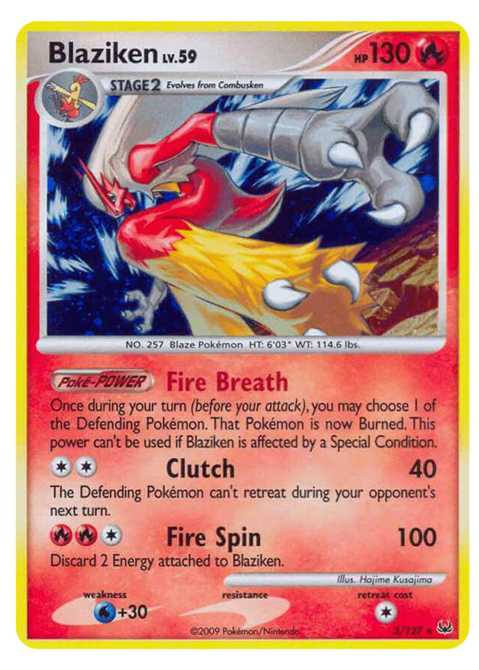 Blaziken Lv.59 3 (PL): played