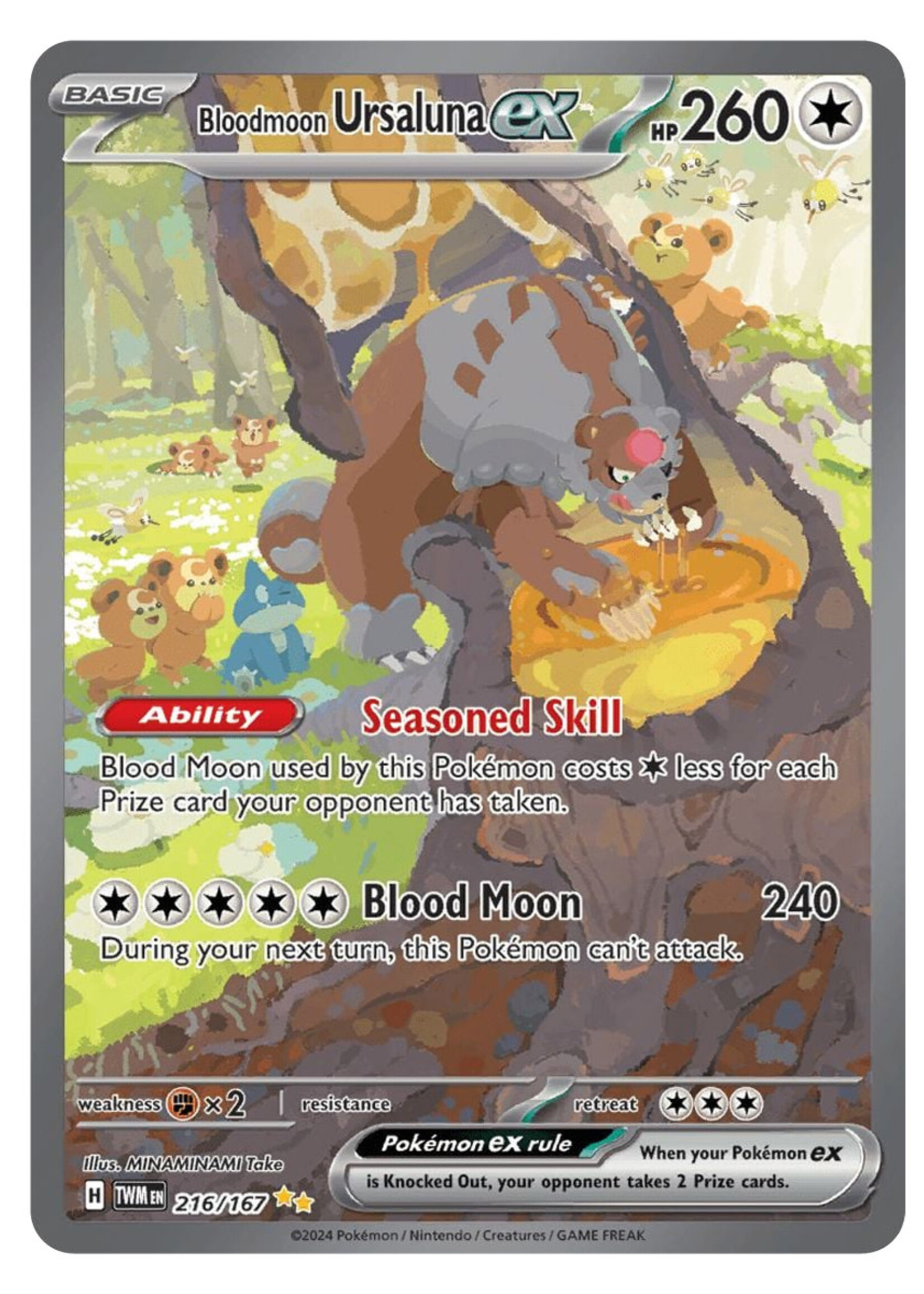 Bloodmoon Ursaluna 216 (TWM): near mint