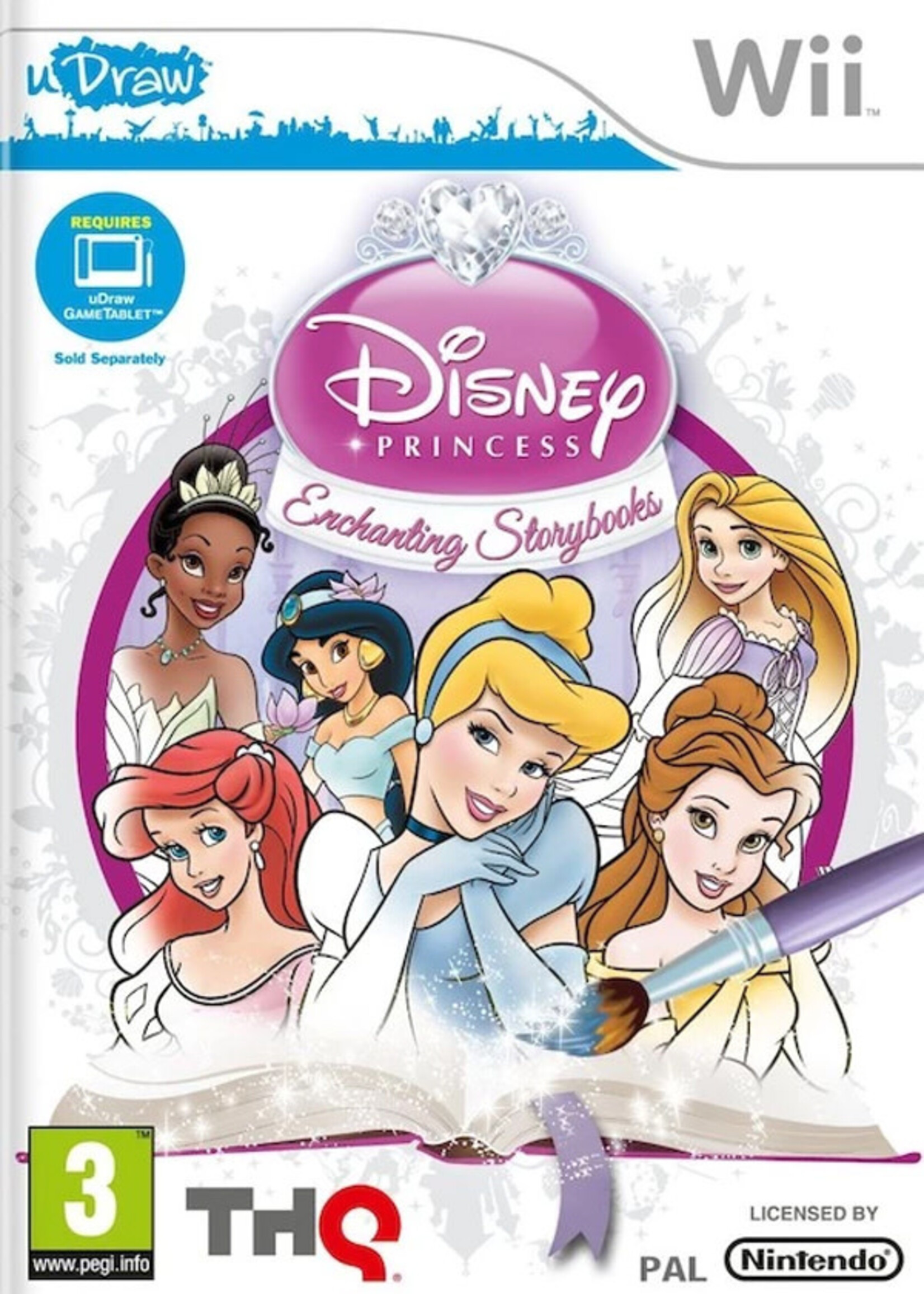 U Draw Disney Princess Betoverende Verhalen Wii