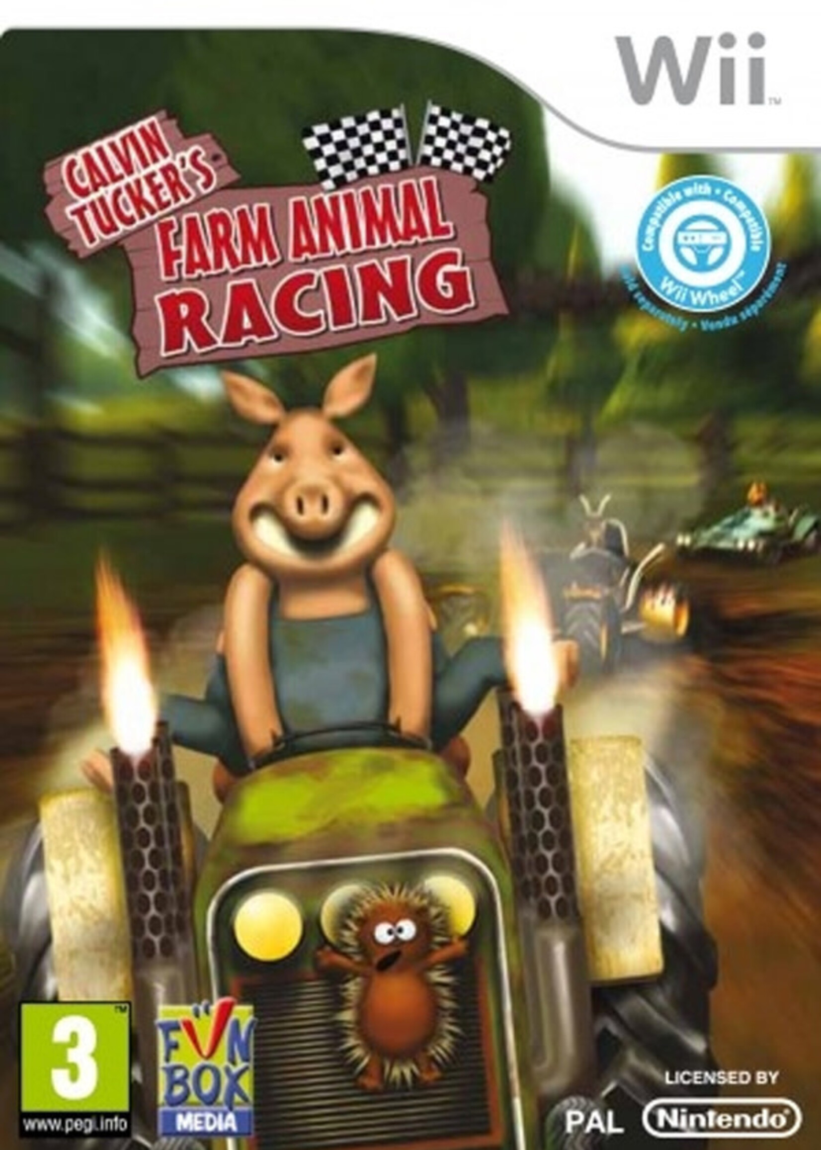 Calvin Tucker's Farm Animal Racing Wii