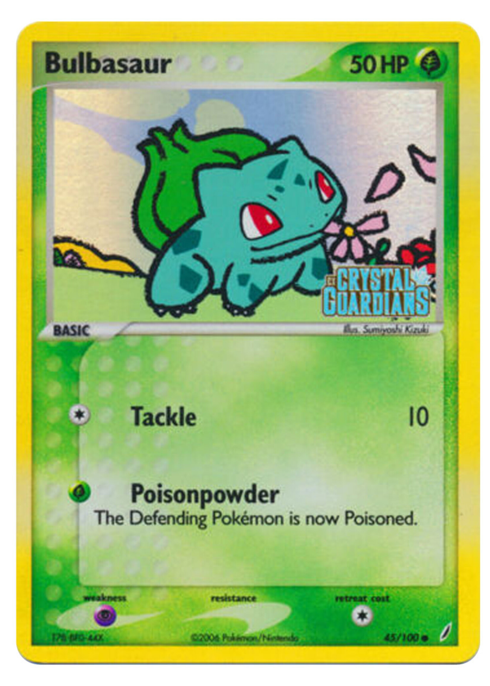 Bulbasaur 45 (CG) Stamped