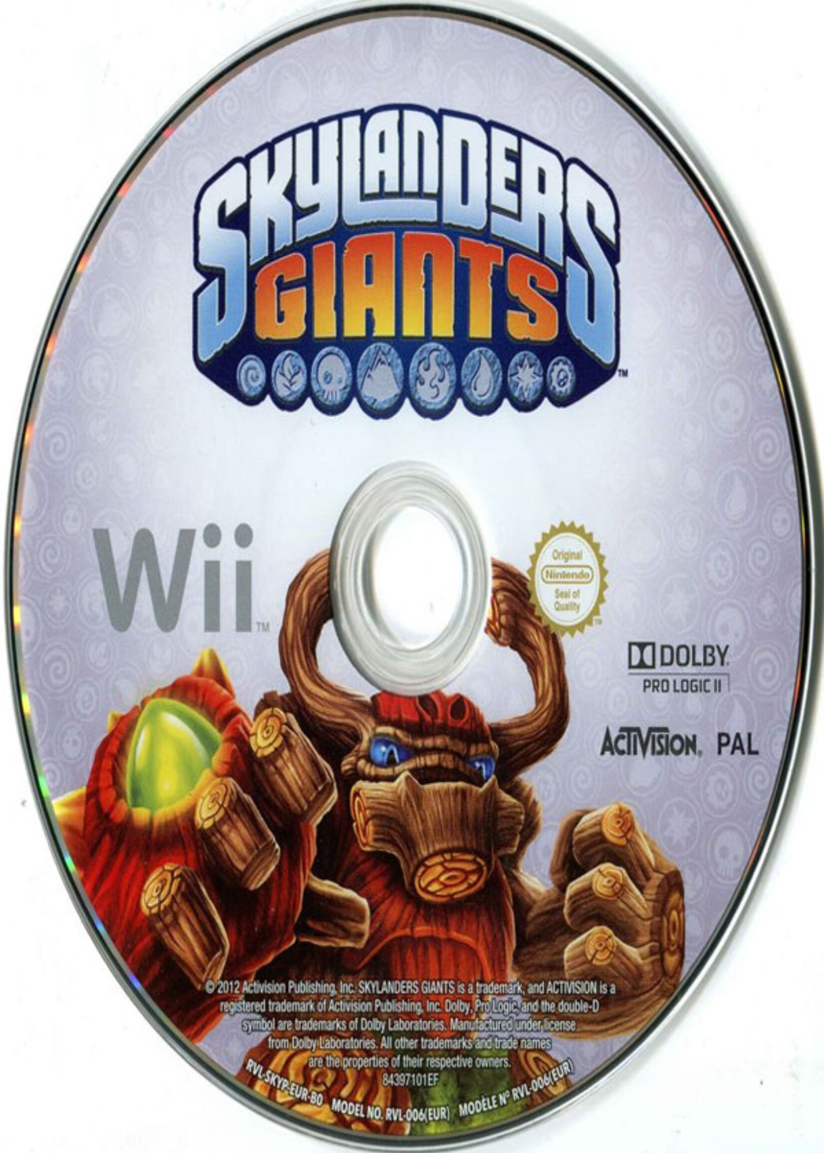 Skylanders Giants Wii (Disk)