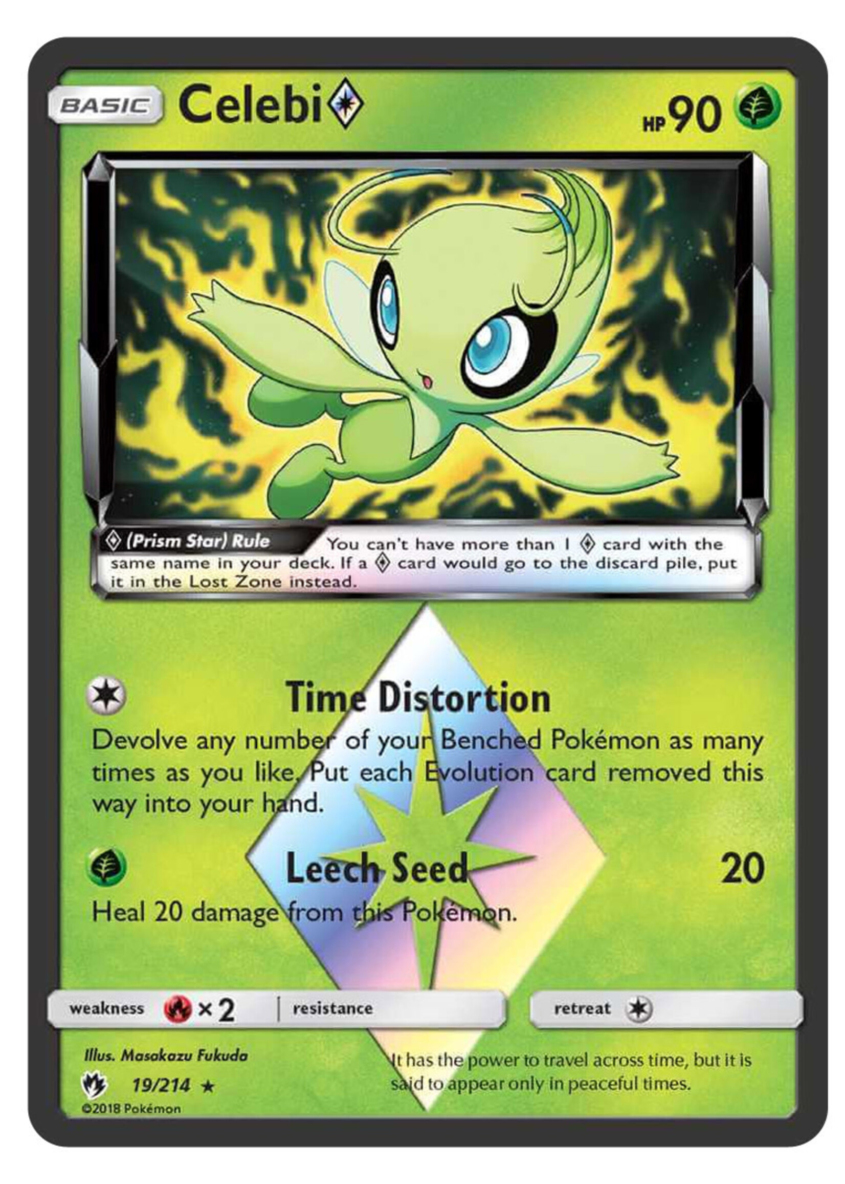 Celebi Prism Star 19 (LOT): good