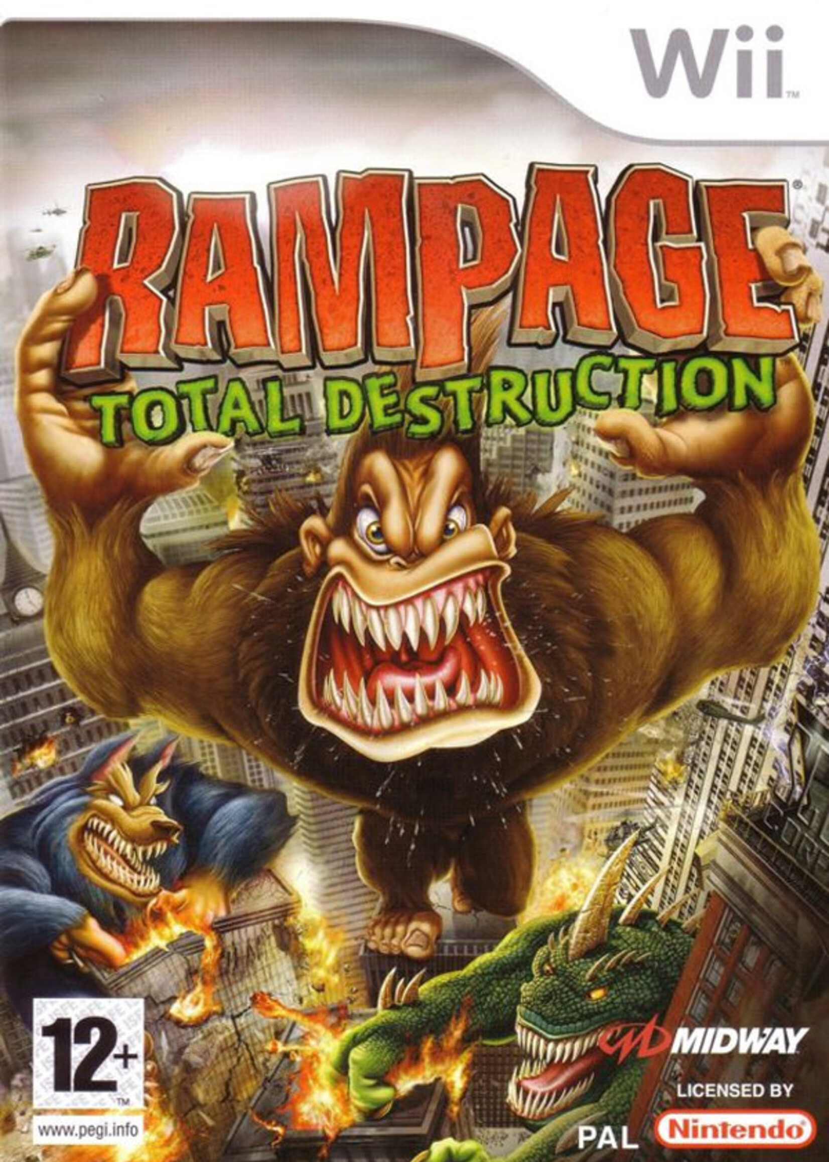 Rampage Total Destruction Wii