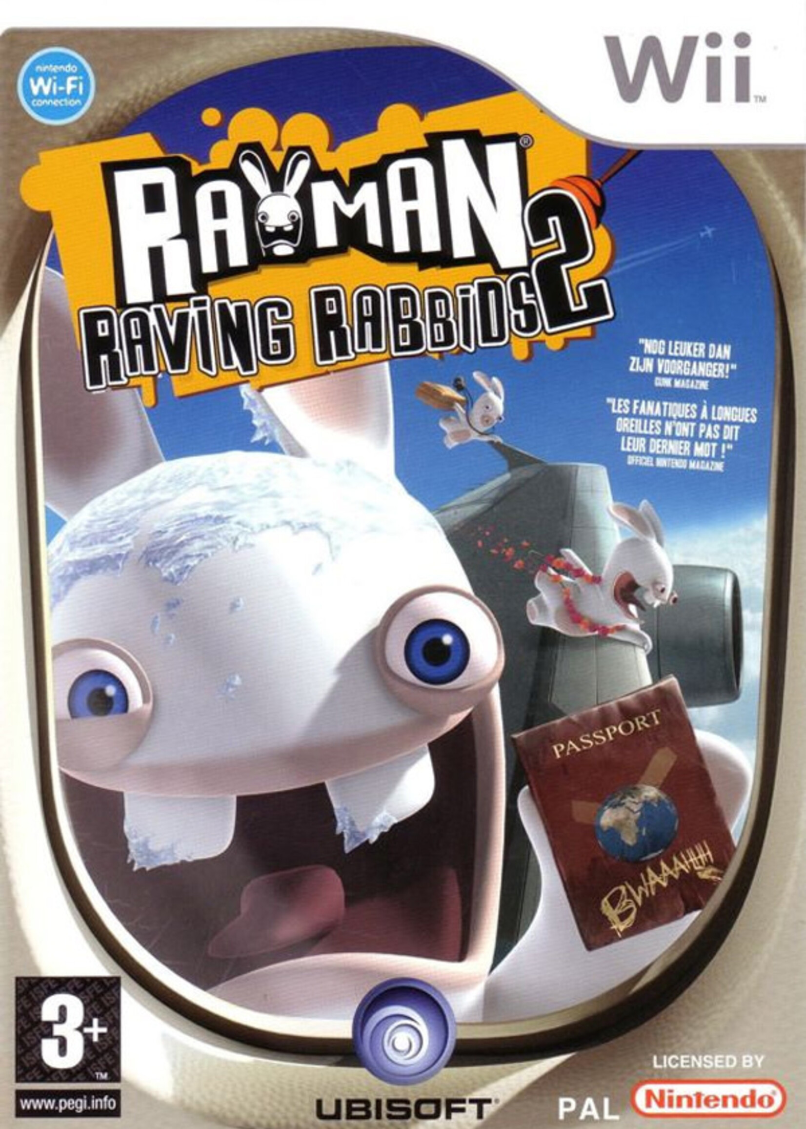 Rayman Raving Rabbids 2 Wii