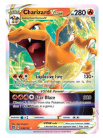 Charizard Vstar 18 (BRS): excellent