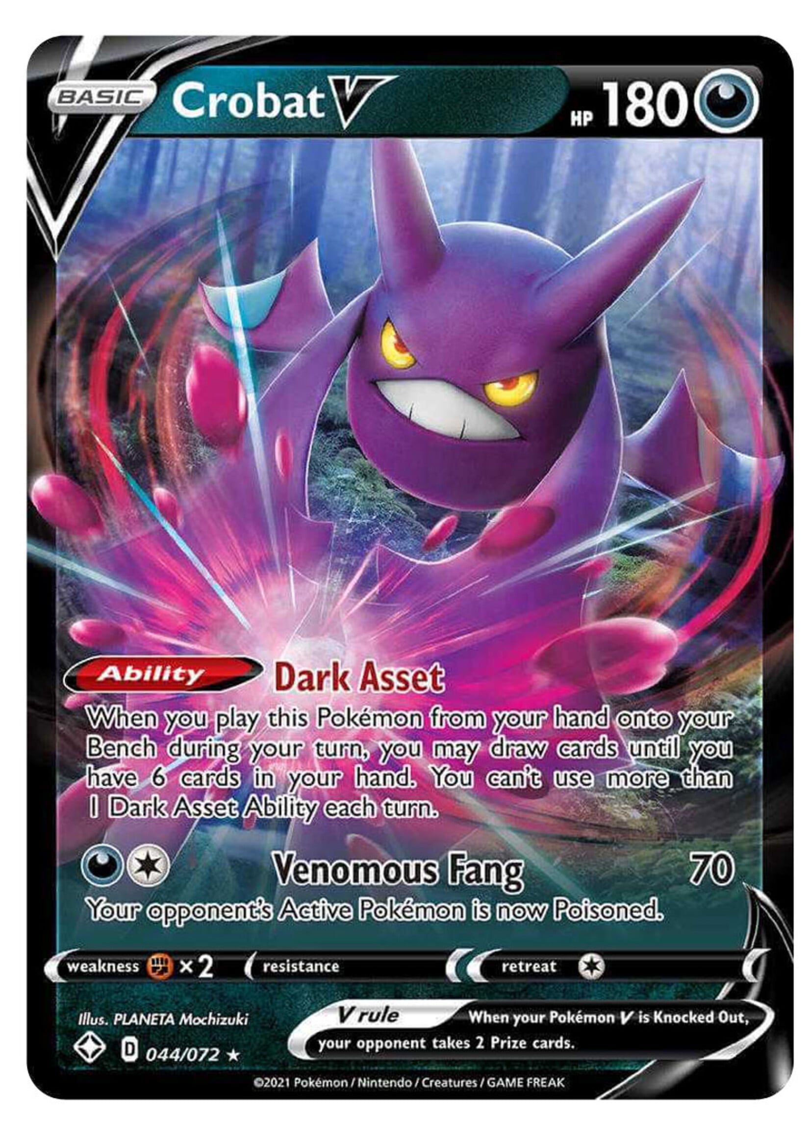 Crobat V 44 (SHF): near mint