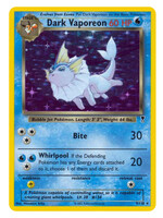 Dark Vaporeon 9 (LC) Holo
