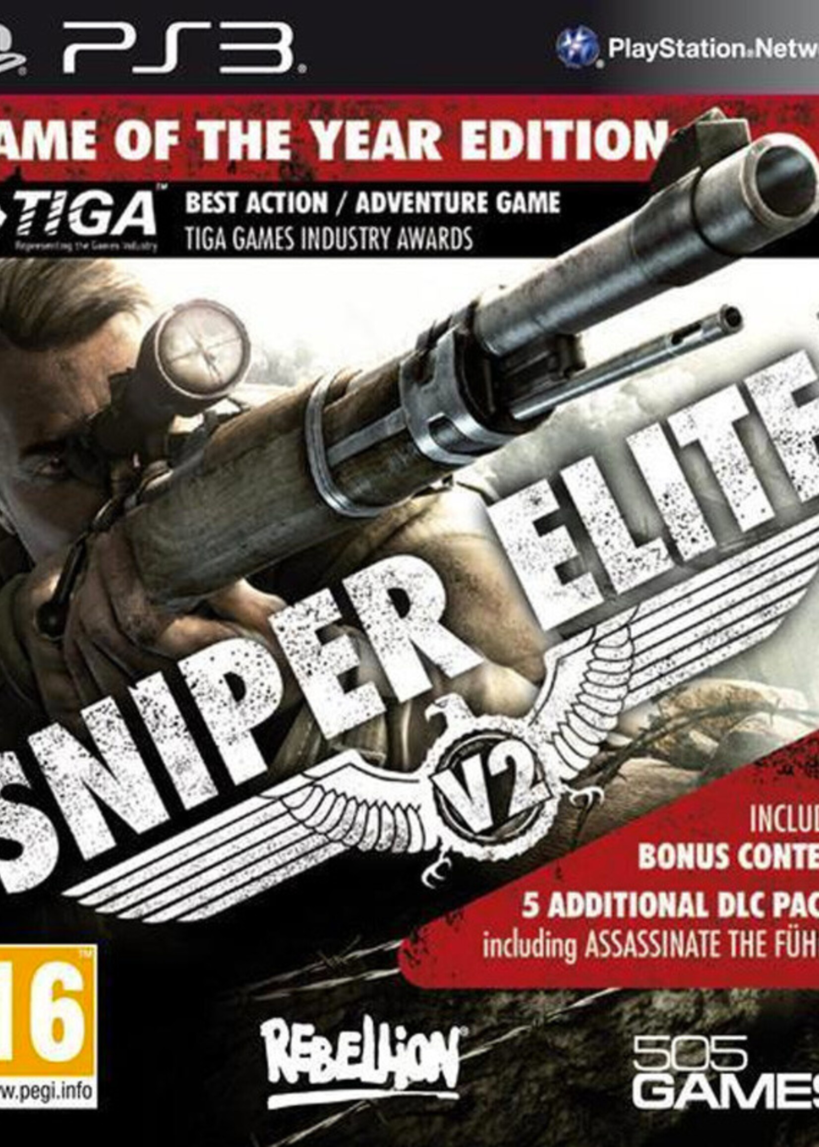 Sniper Elite v2 Game Of The Year PS3