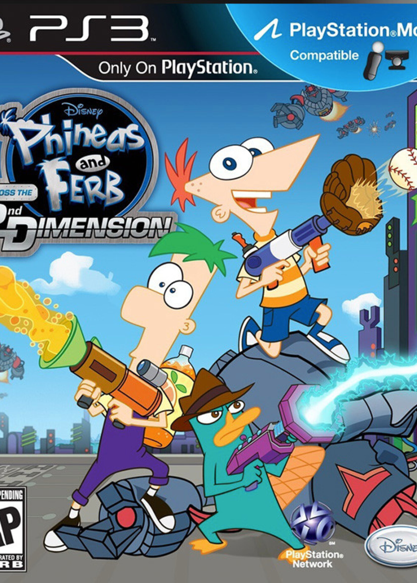 Phineas And Ferb Across The Second Dimension PS3
