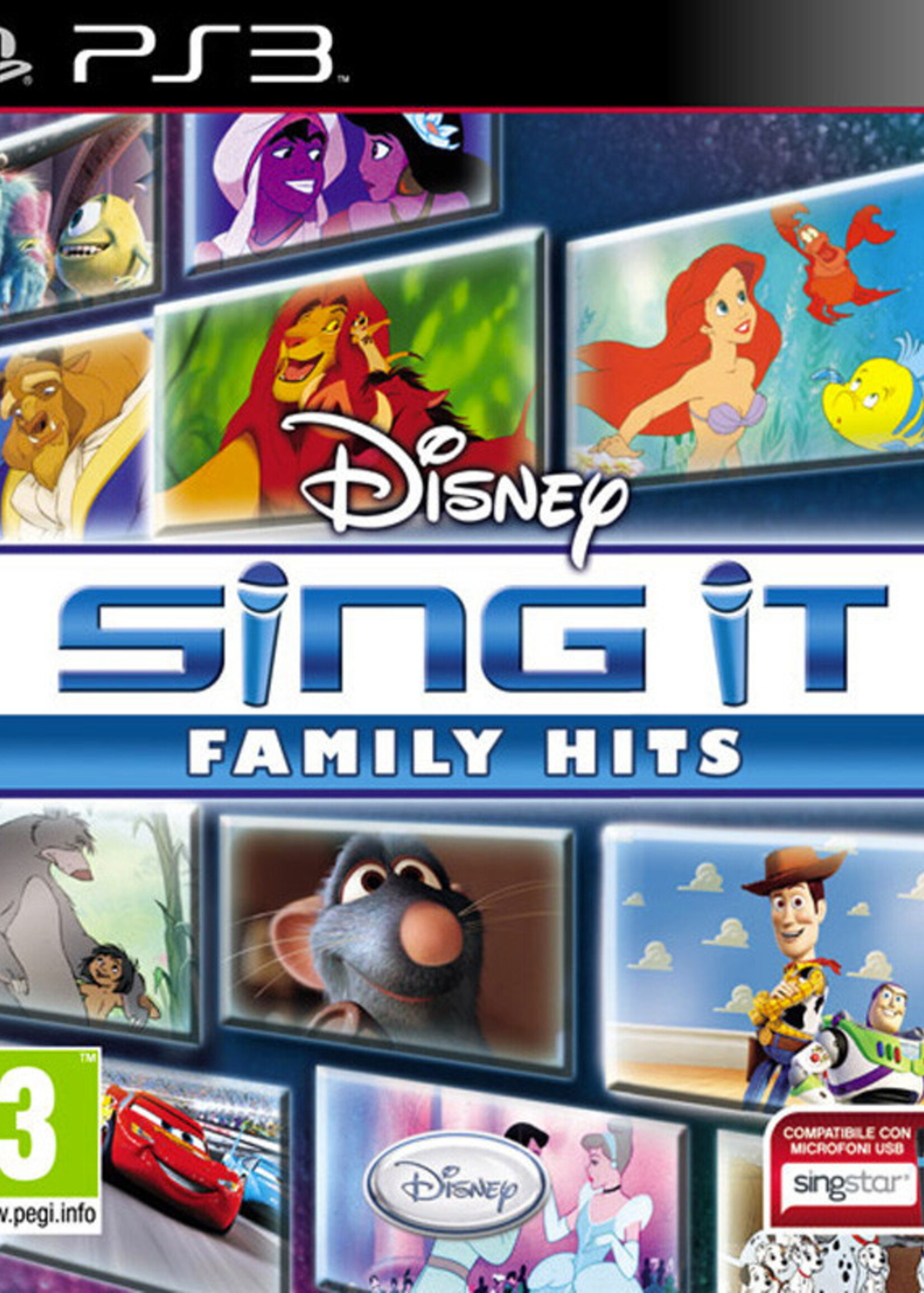 Disney Sing It Family Hits PS3