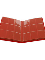 GameGenic 18-Pocket Casual Binder Red