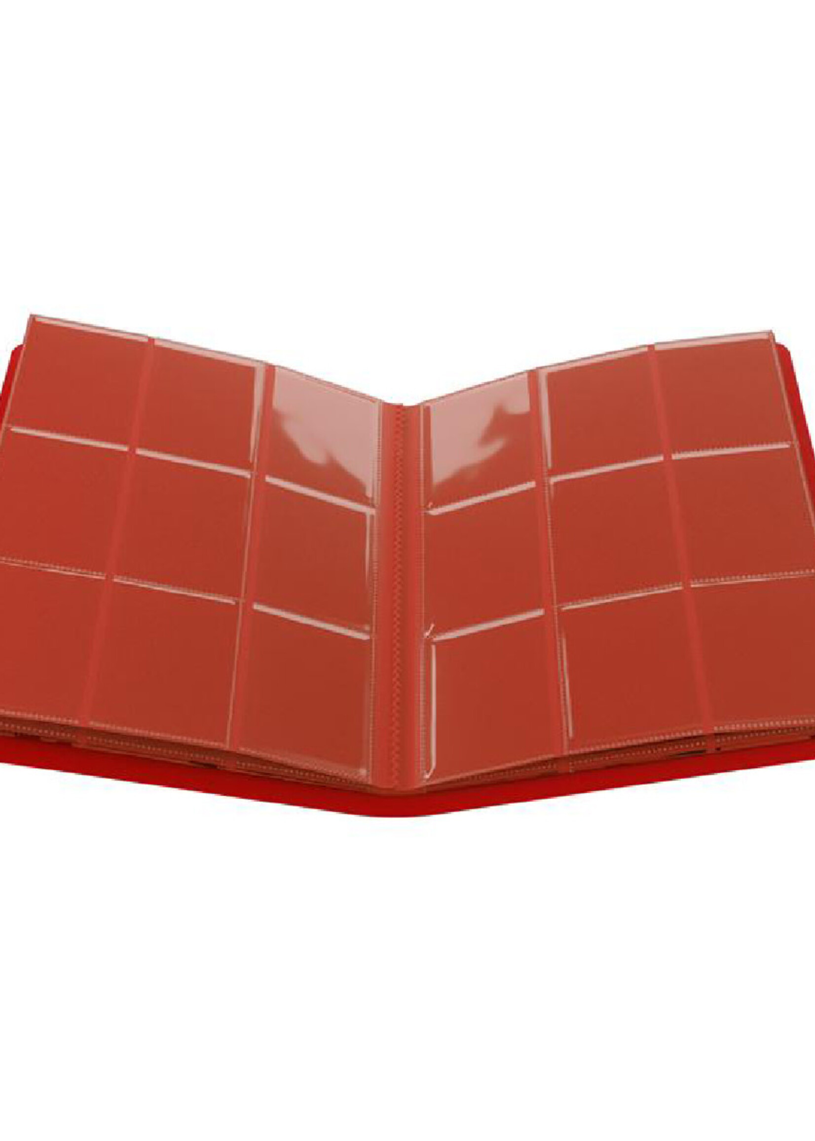 GameGenic 18-Pocket Casual Binder Red