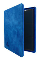 GameGenic Zip-Up Binder 24-Pocket Blue