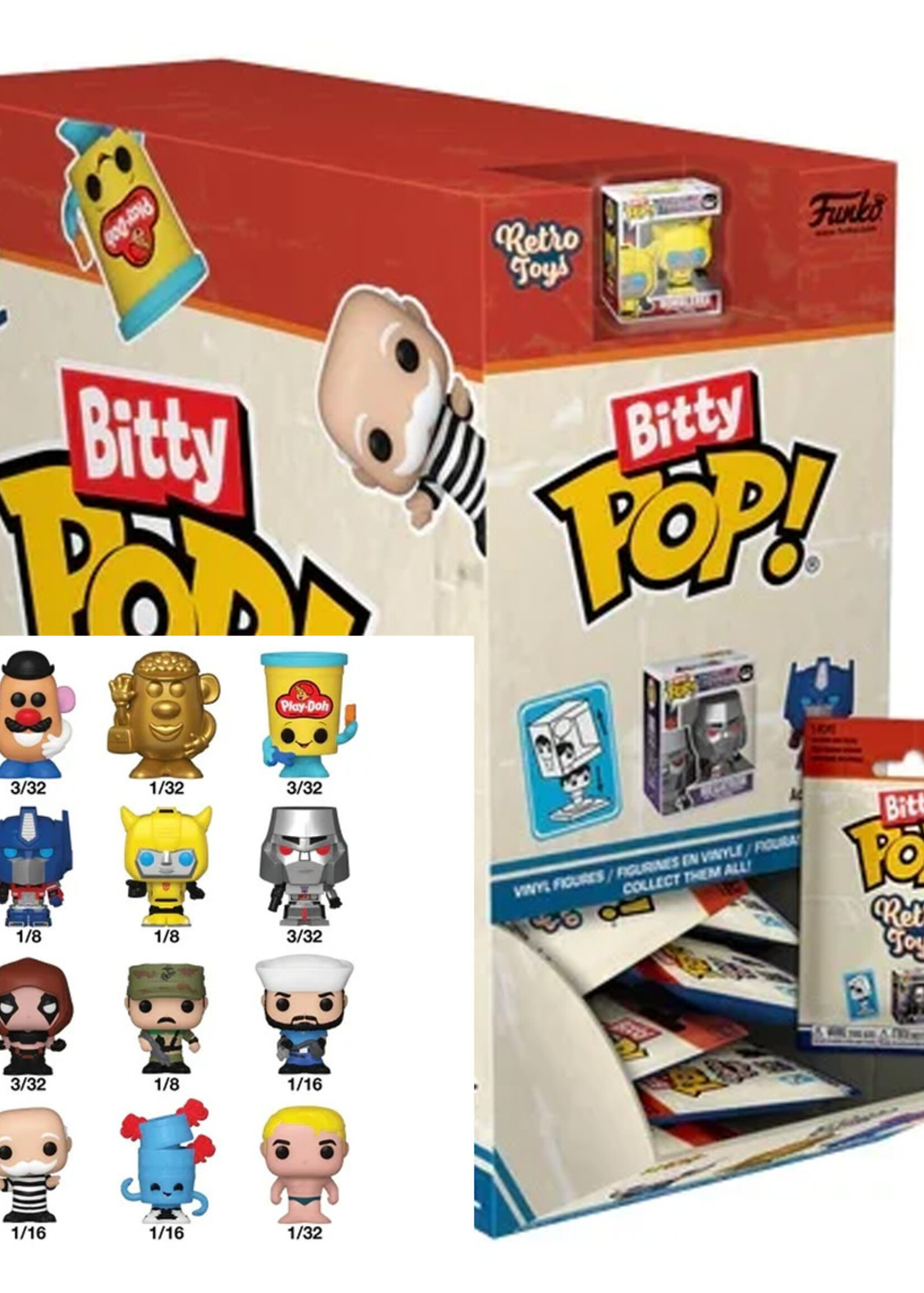 Retro Toys Mystery Bitty Pop
