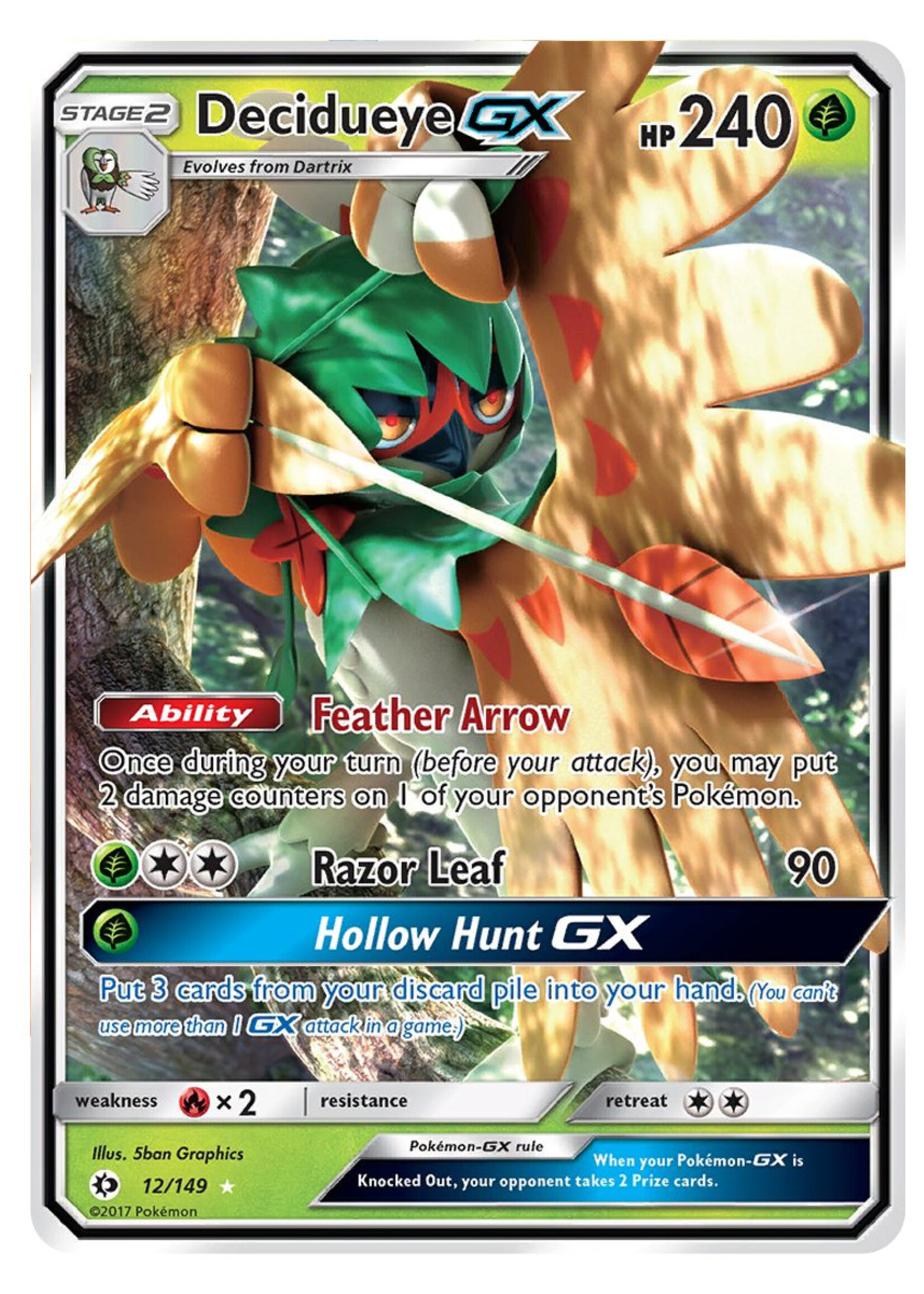 Decidueye 12 (SUM): excellent