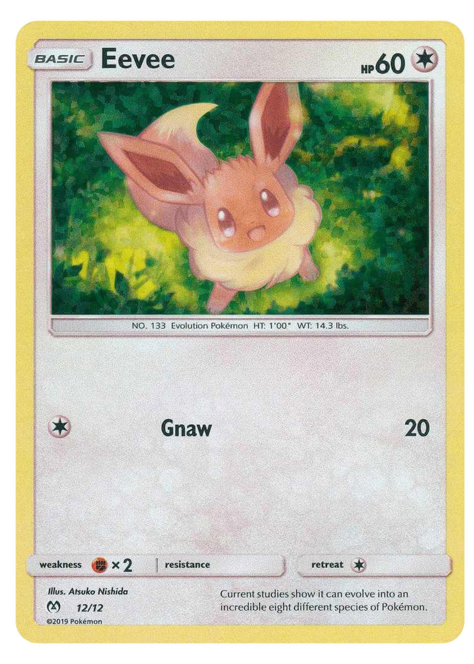 Eevee 12 (MCD 19): played