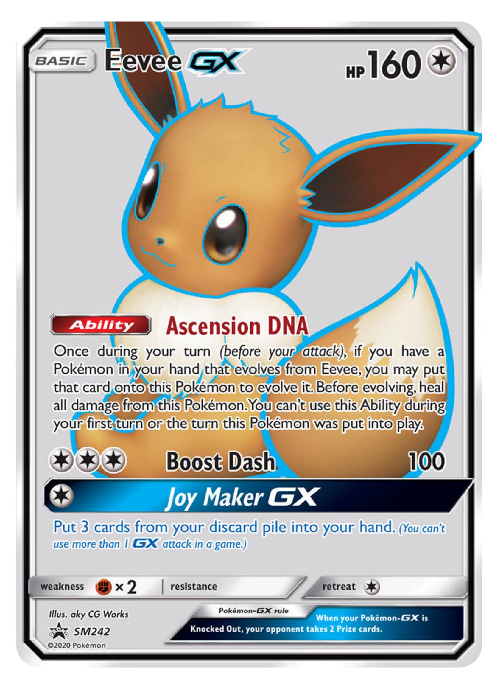 Eevee GX 242 (SM): played