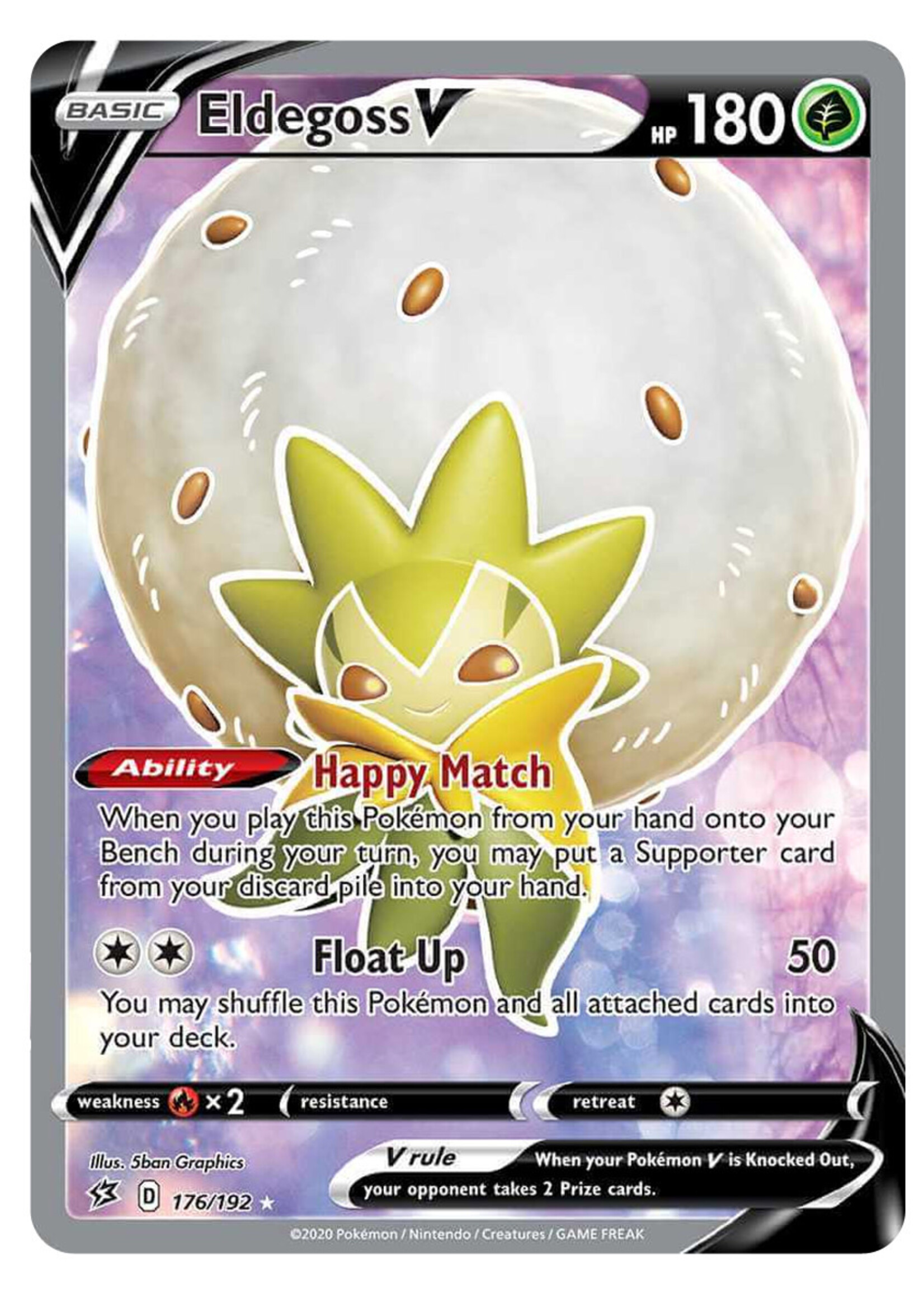 Eldegoss V 176 (RCL): excellent
