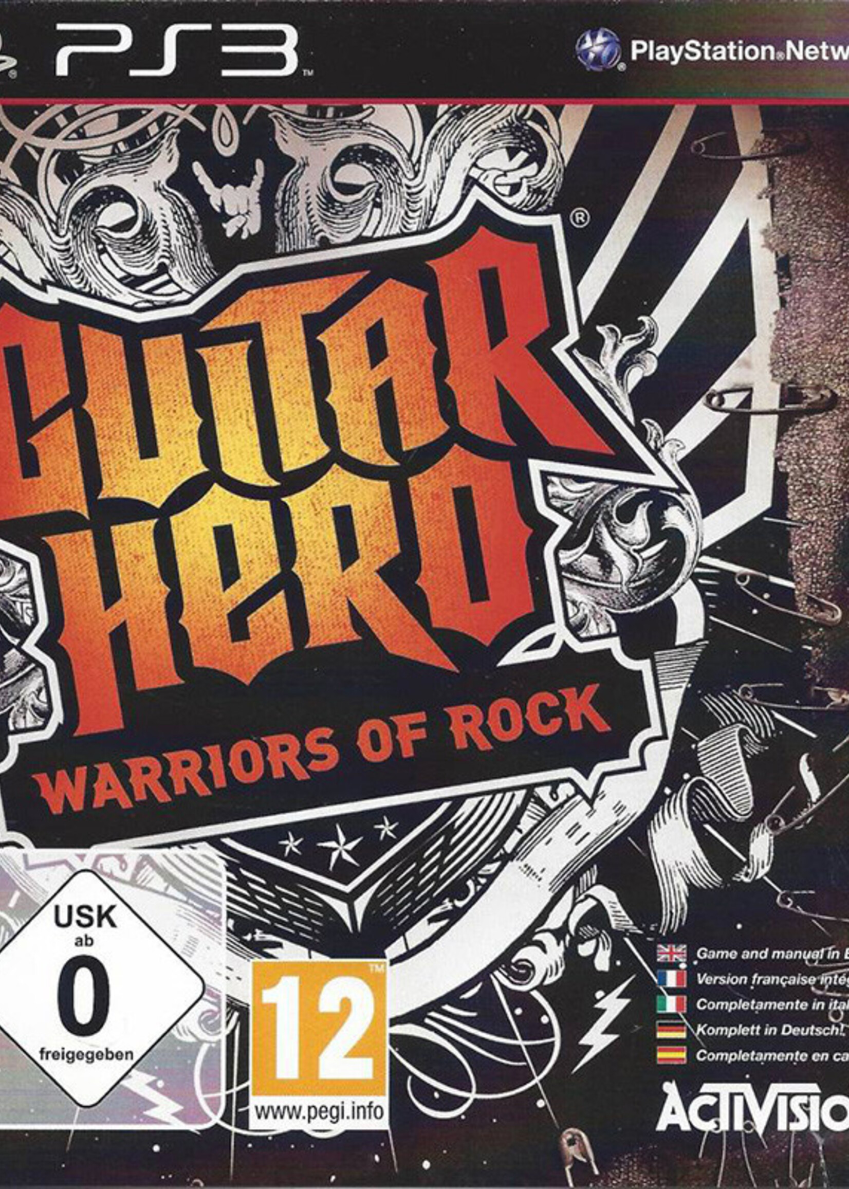 Guitar Hero Warriors Of Rock PS3 (Losse game)