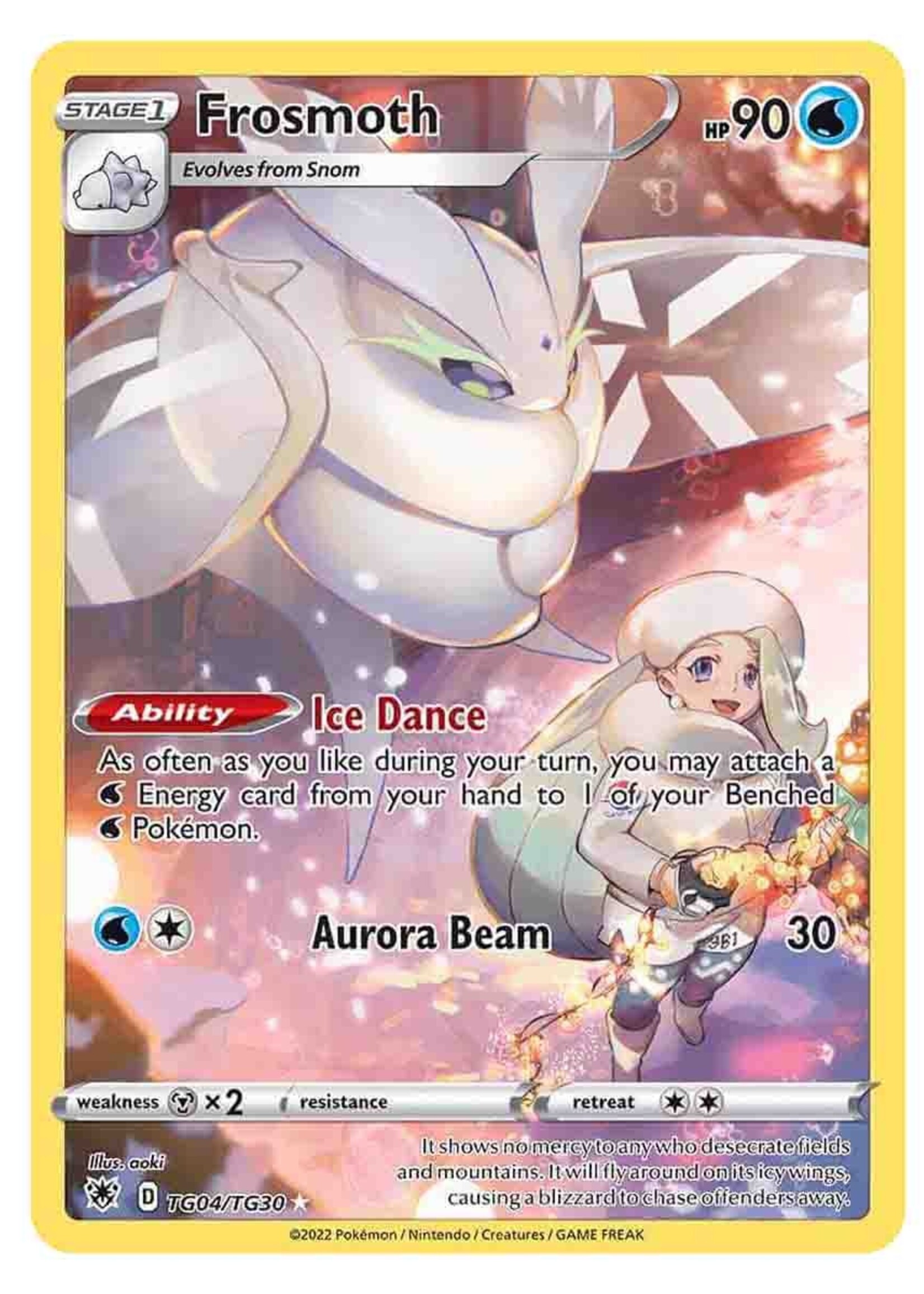 Frosmoth TG04 (ASR): near mint