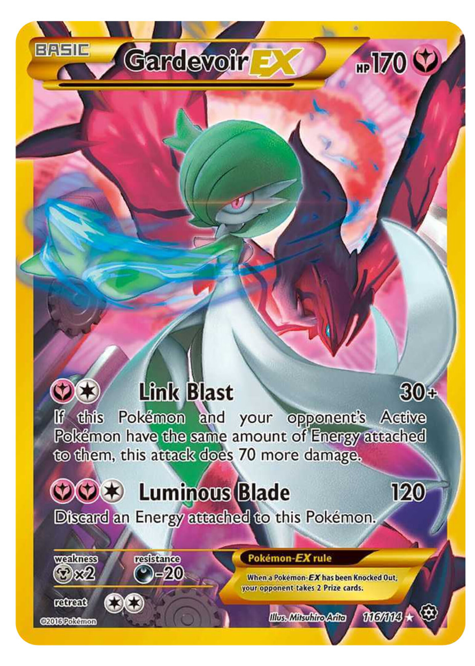 Gardevoir EX 116 (STS): excellent/good