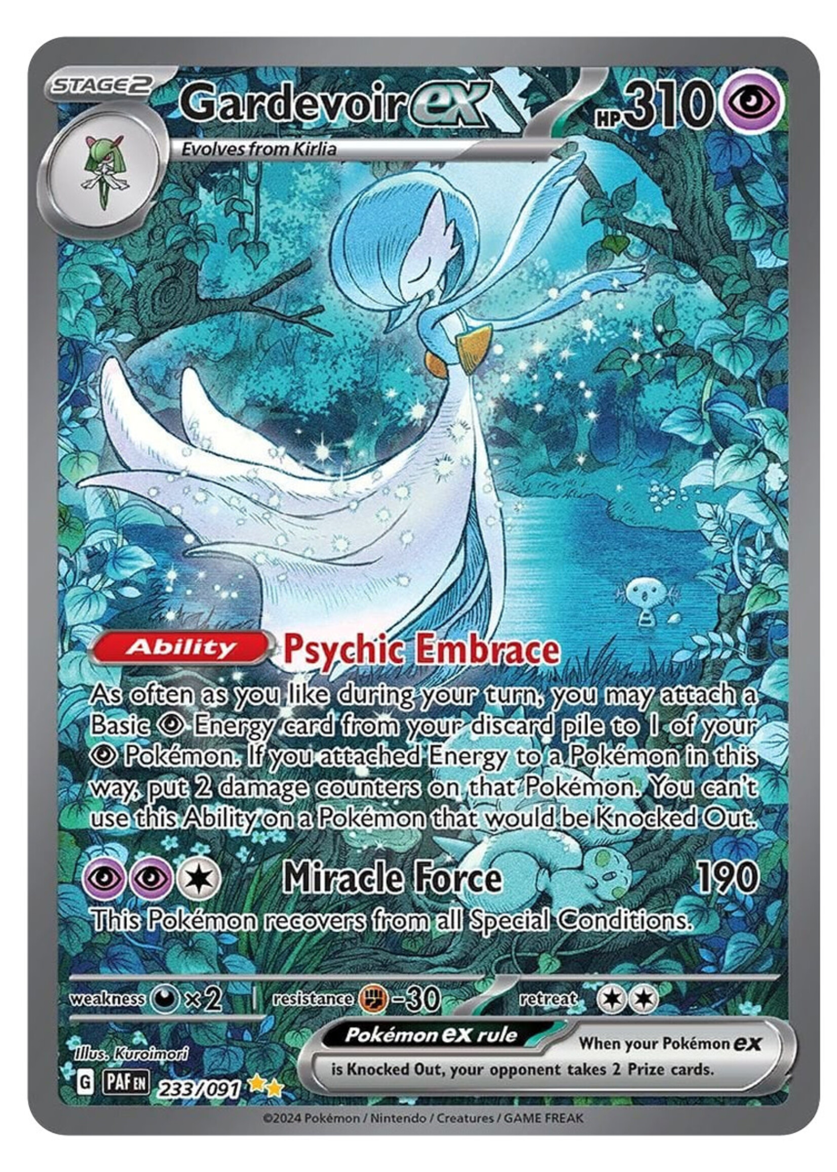Gardevoir Ex 233 (PAF)