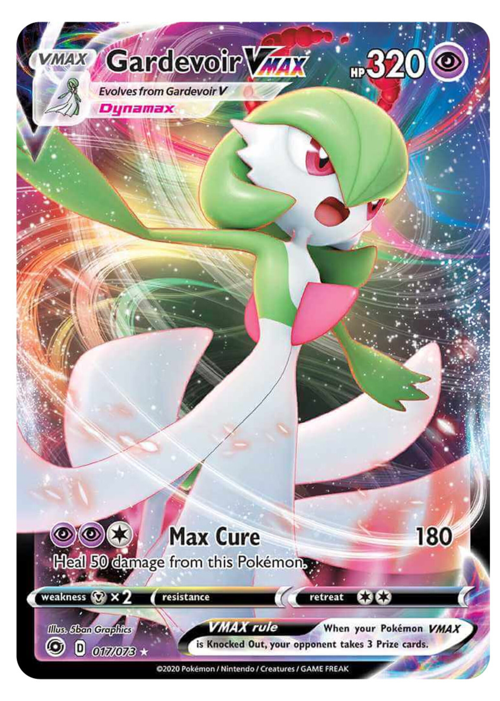 Gardevoir Vmax 17 (CPA): near mint
