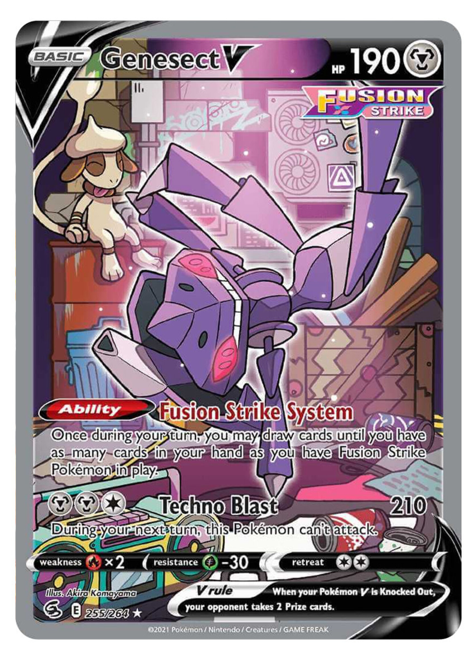 Genesect V 255 (FST): excellent