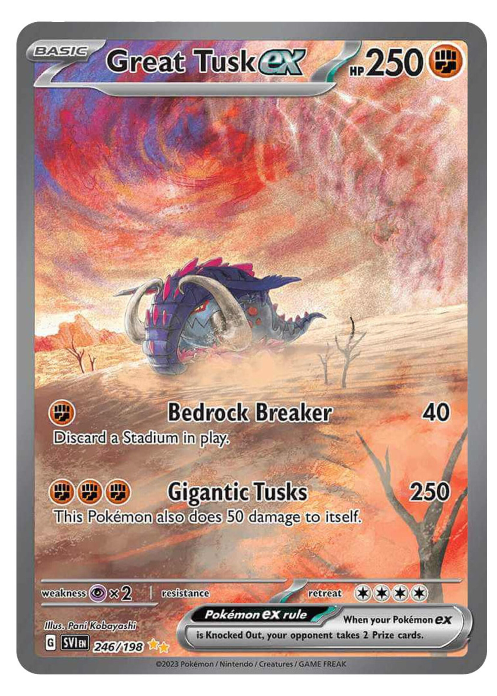 Great Tusk Ex 246 (SVI): played