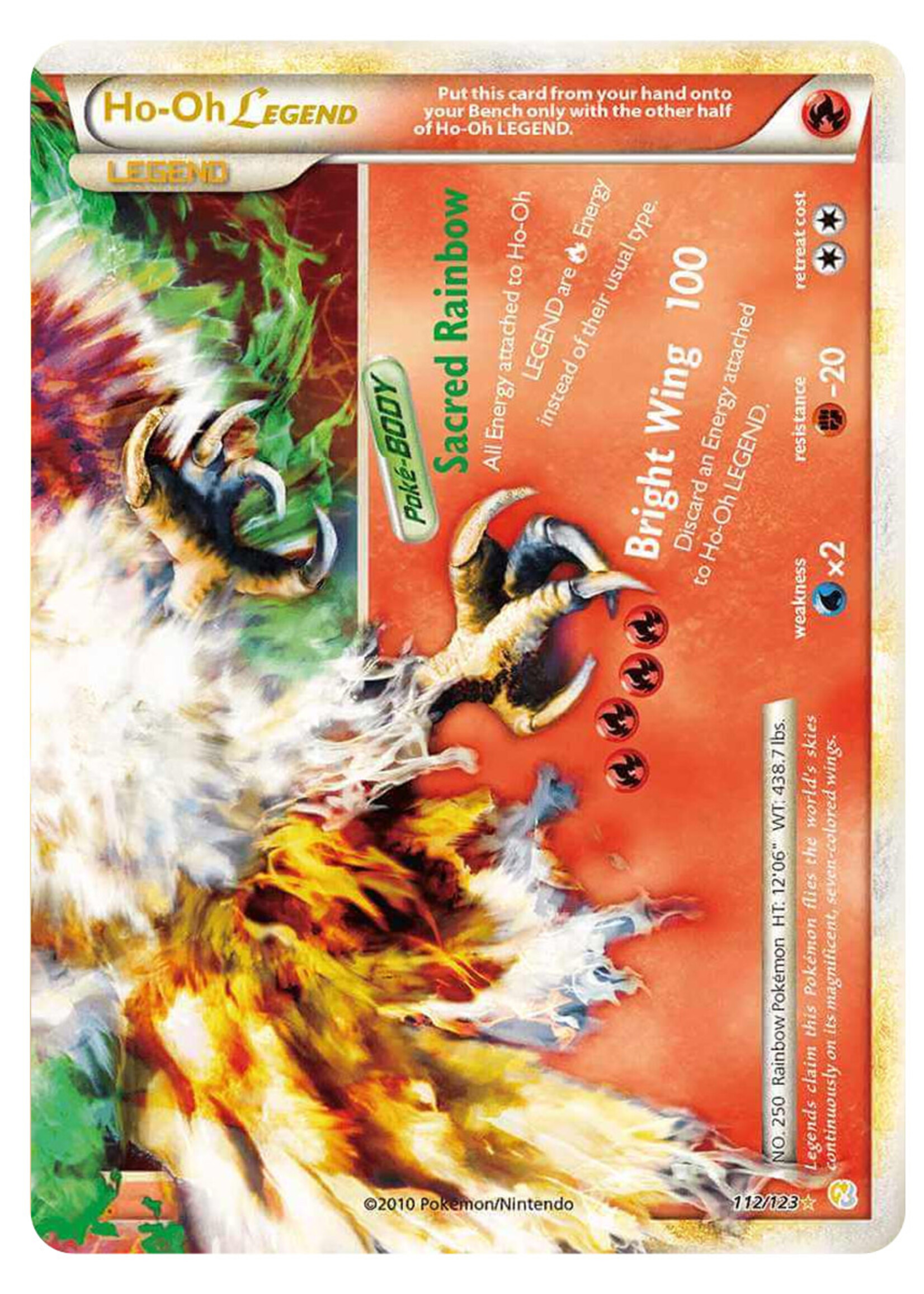 Ho-Oh Legend 112 (HS): light played