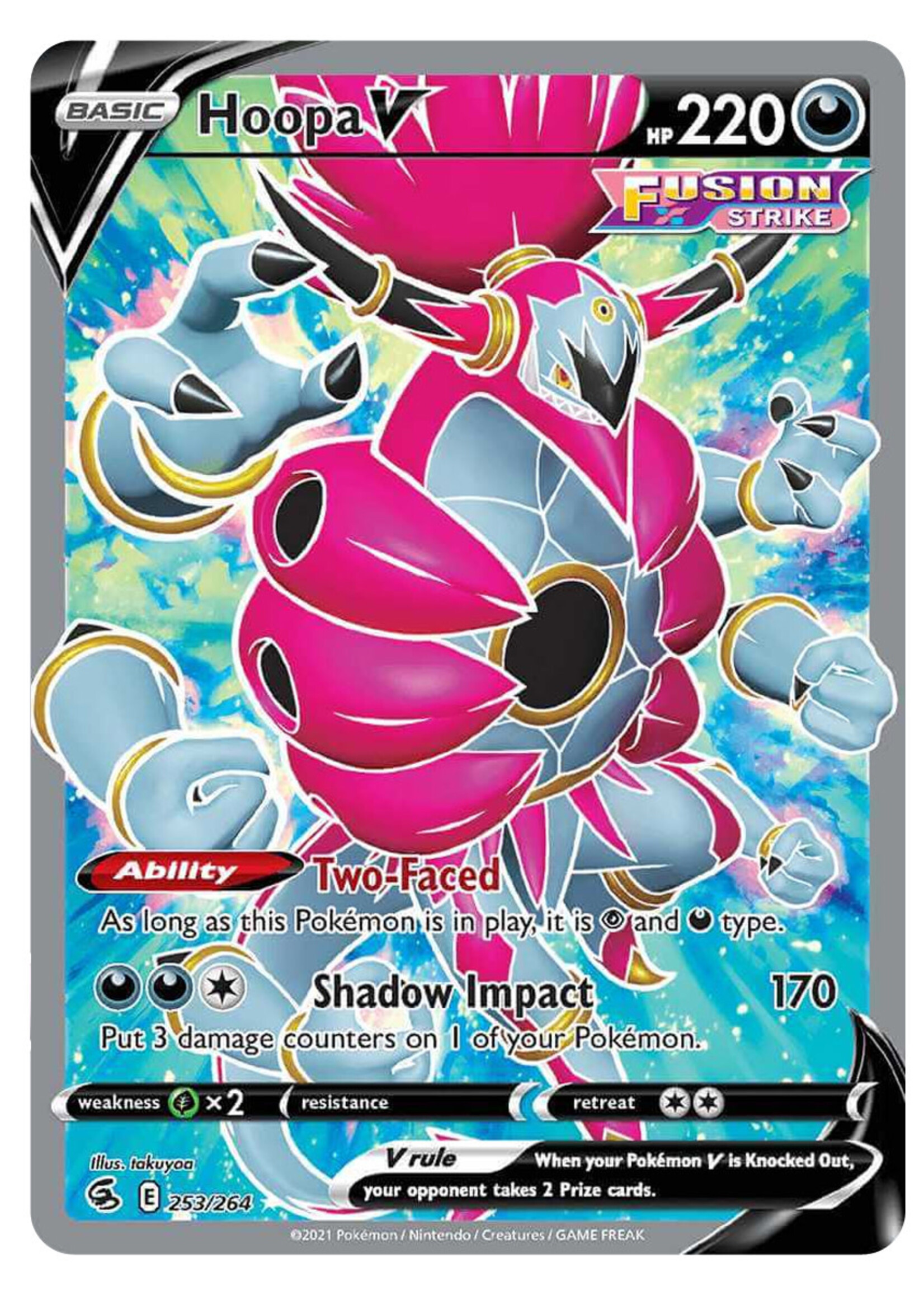 Hoopa V 253 (FST): near mint