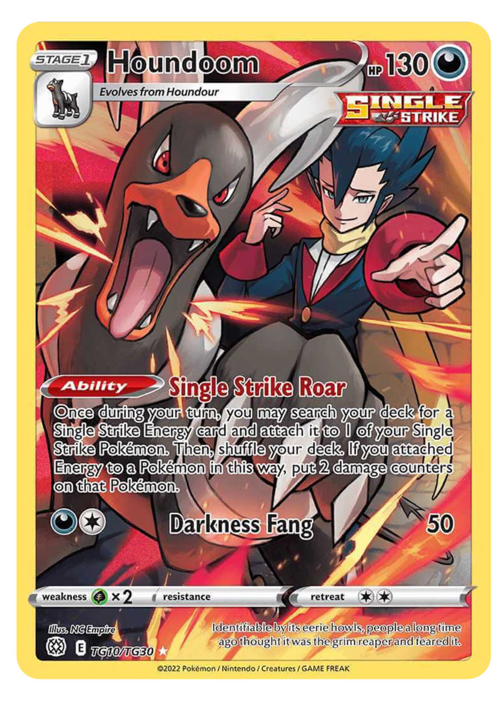 Houndoom TG10 (BRS): near mint