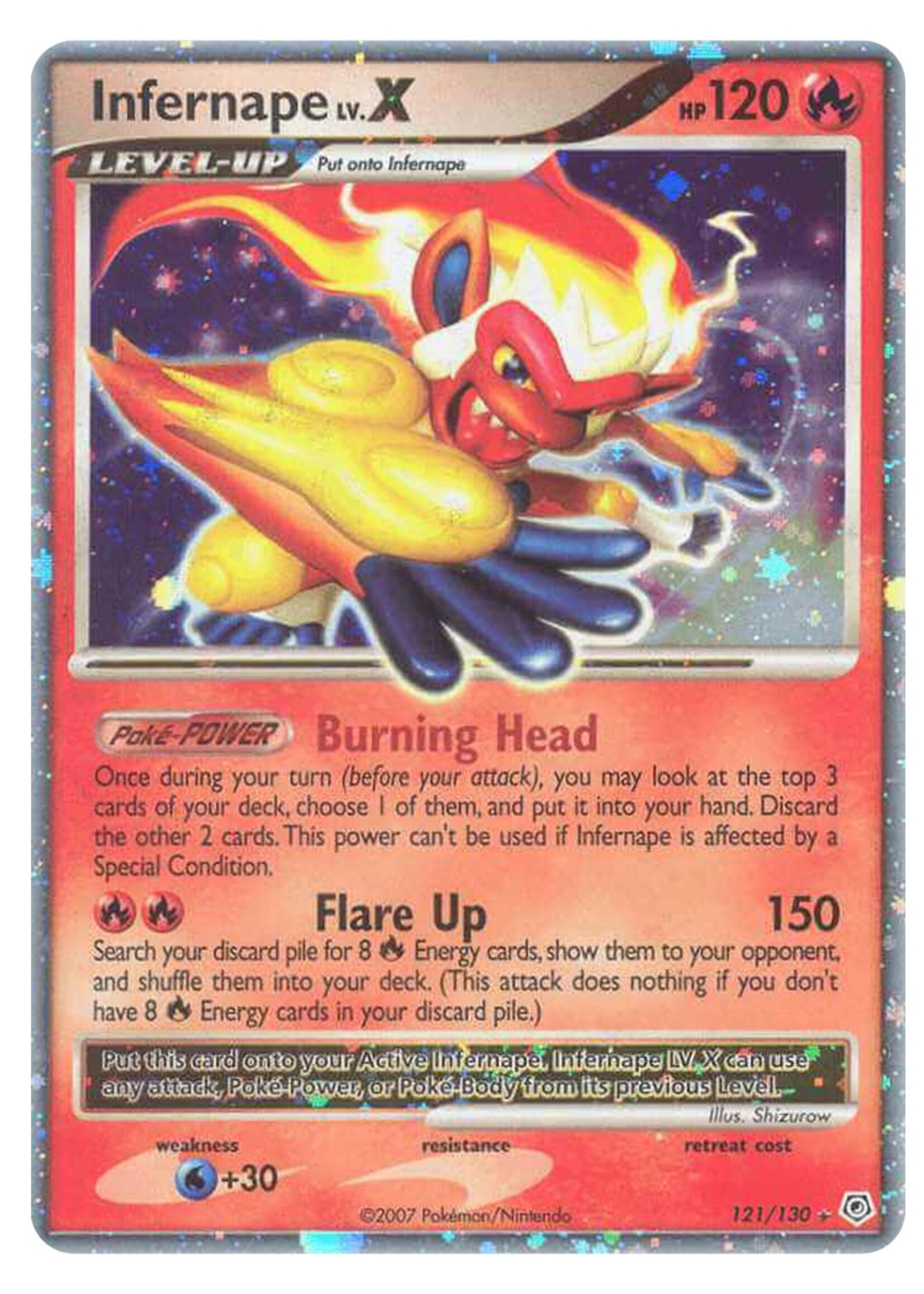 Infernape Lv.X 121 (DP): poor